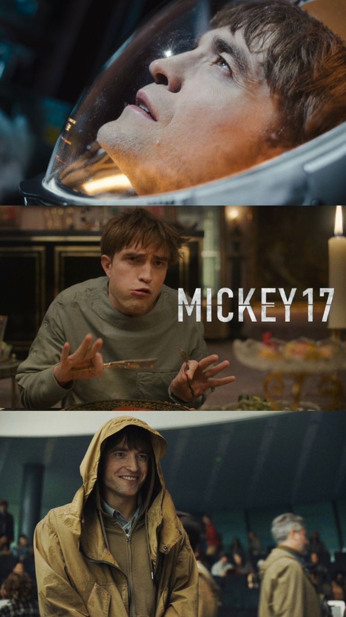 674x1200 idee su Mickey 17. robert pattinson, mark ruffalo, film online