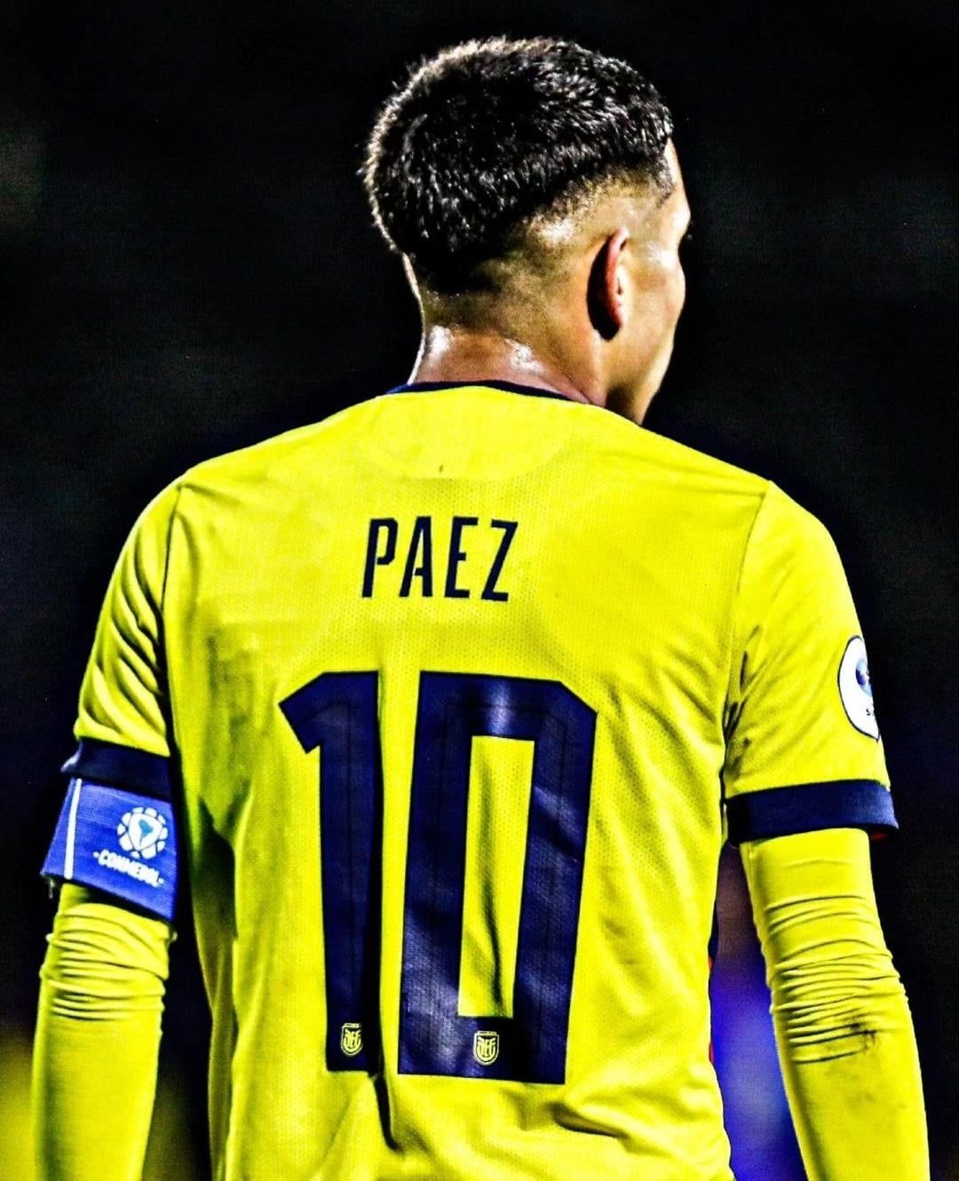 1080x1330 Kendry Páez will wear the '10' jersey for Ecuador's two upcoming World Cup qualifying matches vs Bolivia and Colombia