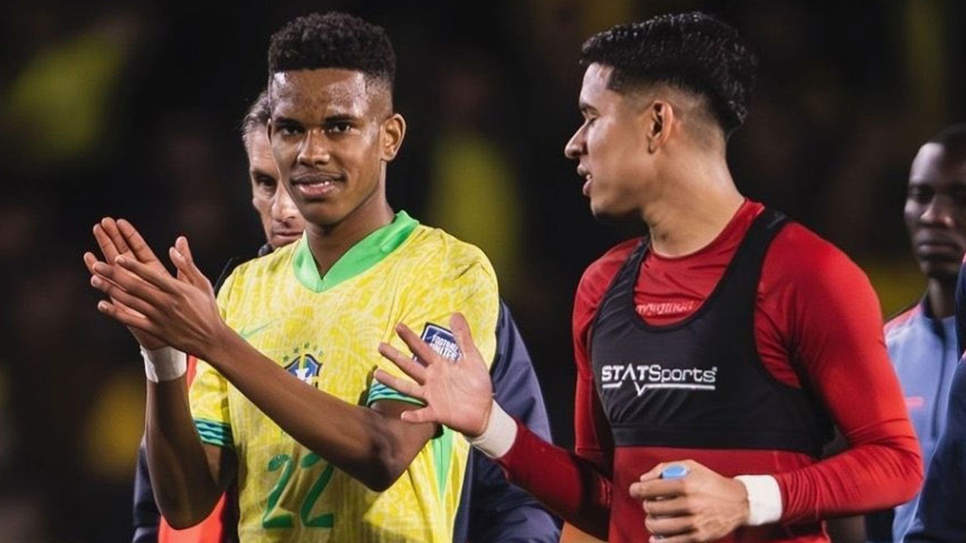 1920x1080 Chelsea fans say 'the world is not ready' as incoming newboys Estevao and Paez join up in Brazil vs Ecuador clash
