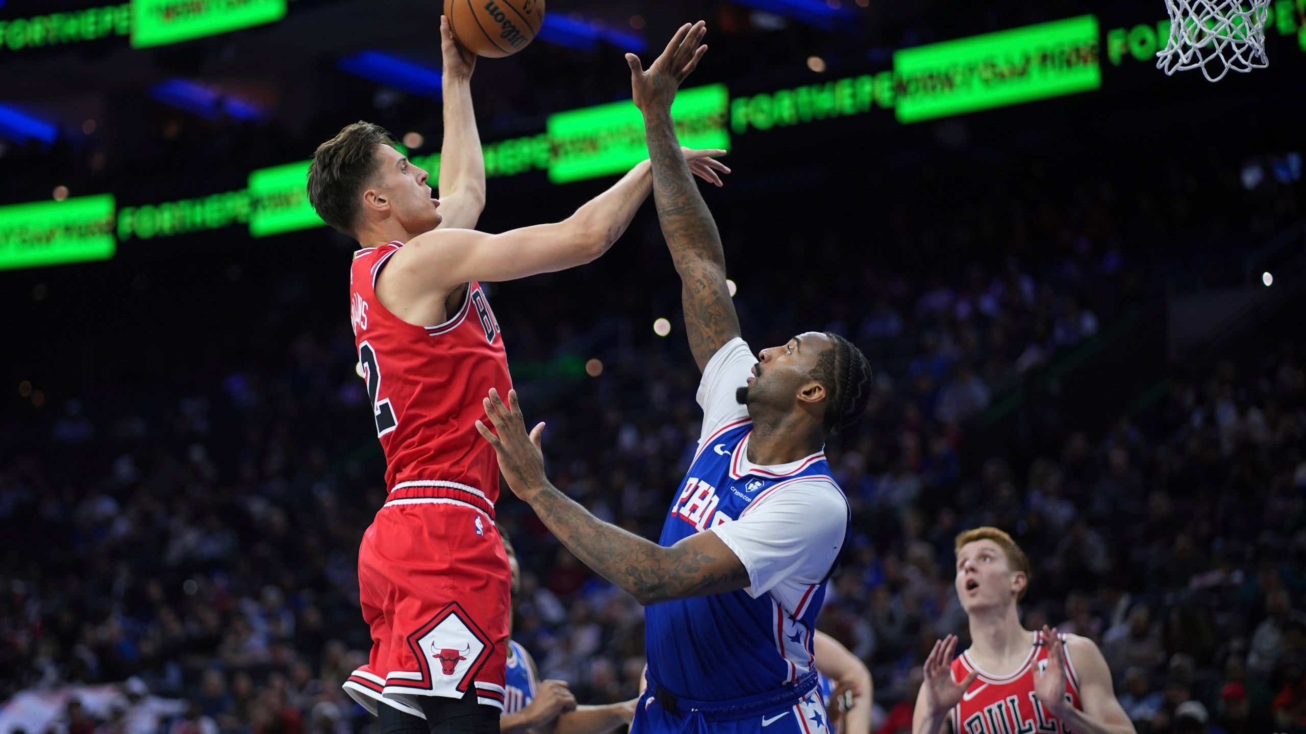 2560x1440 Paul George on woeful 76ers after 8th straight loss: 'Showing no signs of a team that will compete'
