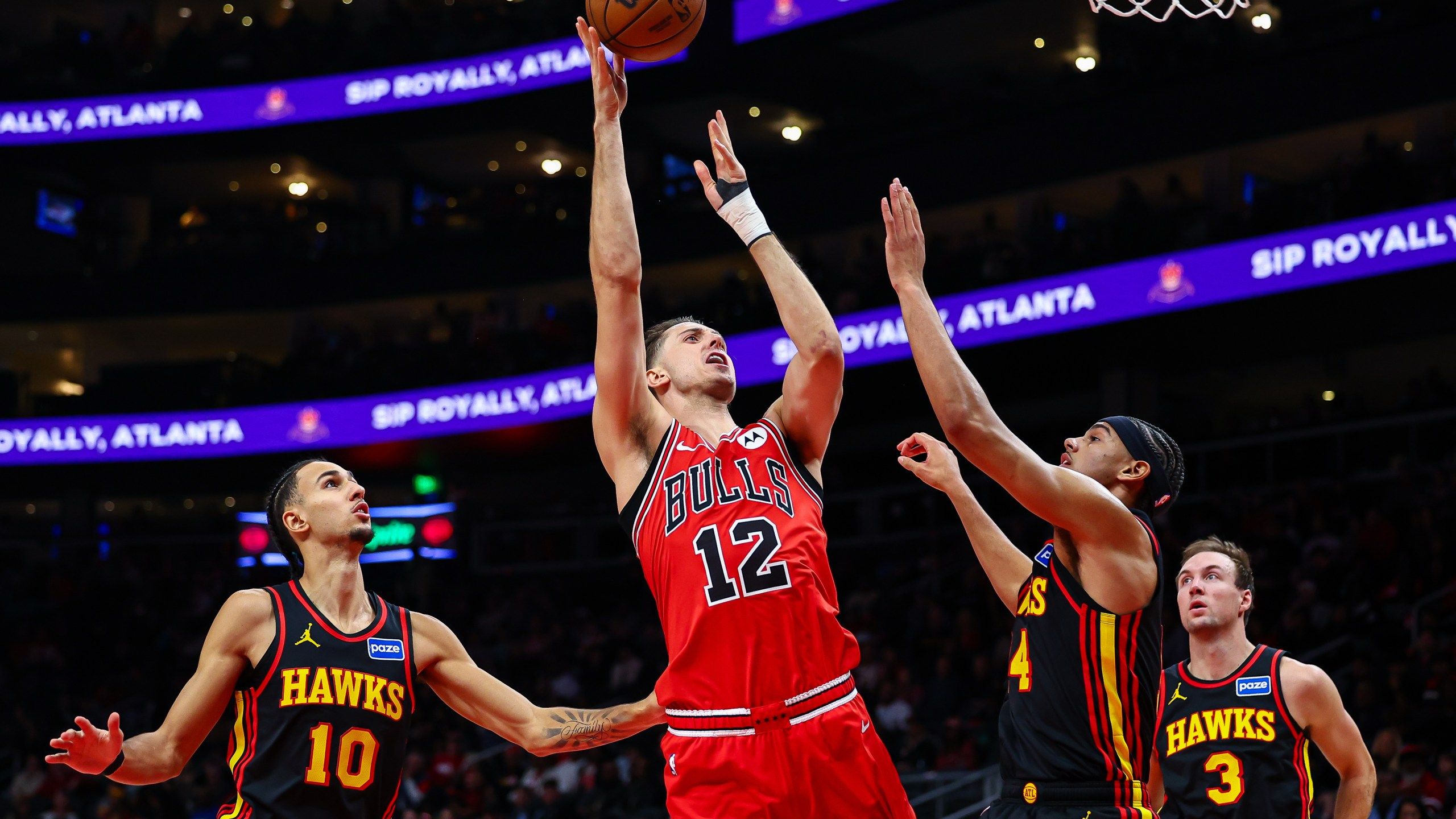 2560x1440 Bulls Beat The Hawks 152 150 In The Highest Scoring Game In The NBA This Season