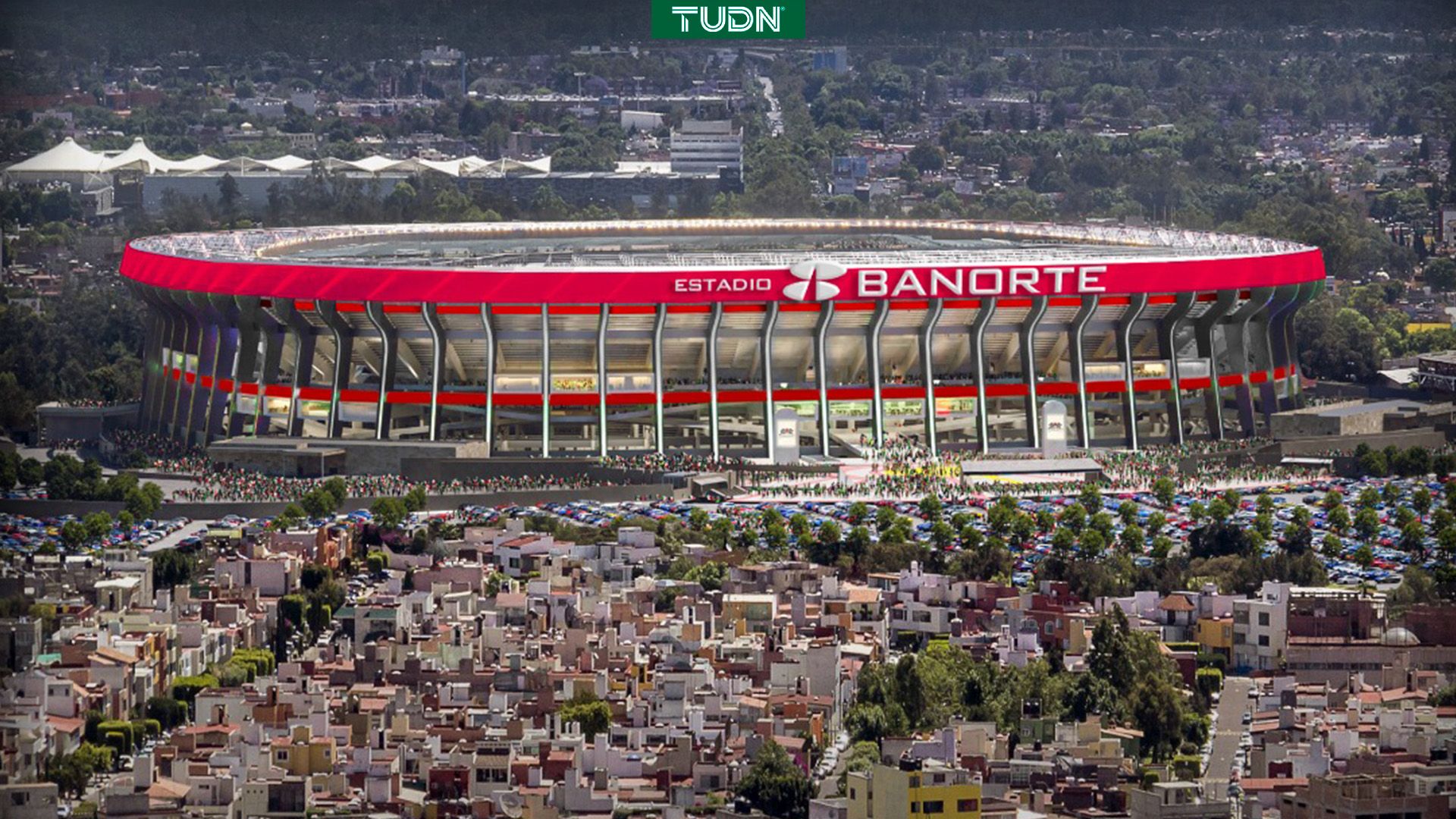 1920x1080 Así lucirá el Estadio Banorte para el Mundial del 2026. TUDN Copa Mundial de Futbol 2026