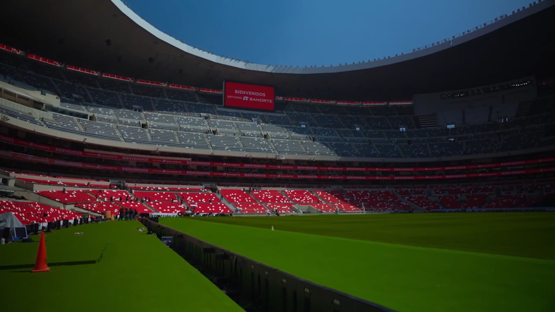 1920x1080 Así luce el Estadio Azteca a horas de su reinauguración con el partido amistoso entre México y Portugal