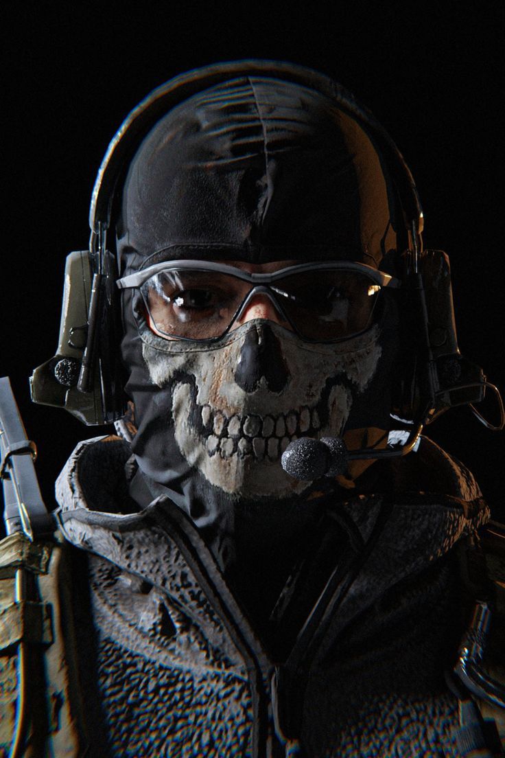 736x1104 Call of Duty Mobile Ghost Ultra 2 Wallpaper