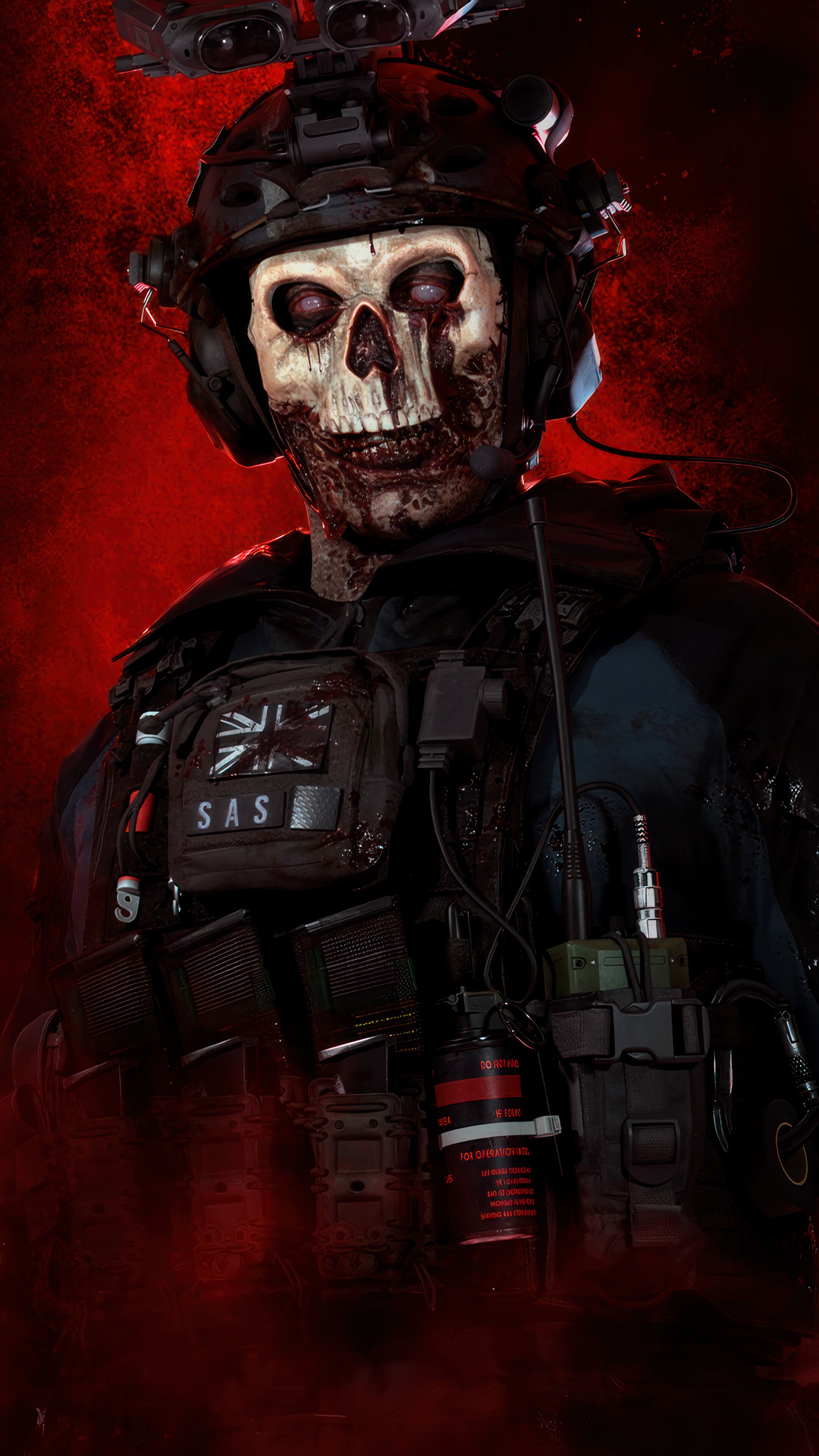 2160x3840 Zombie Ghost Call of Duty: Modern Warfare 3 4K Wallpaper iPhone HD Phone m