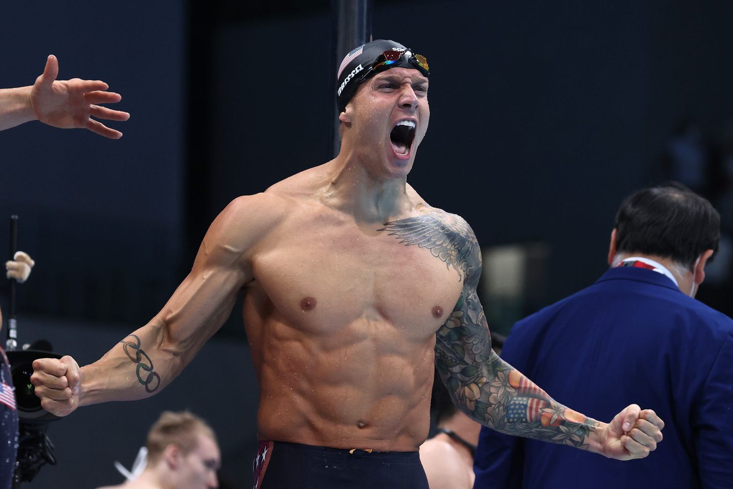 1500x1000 Best Photo of Caeleb Dressel at Tokyo Olympics