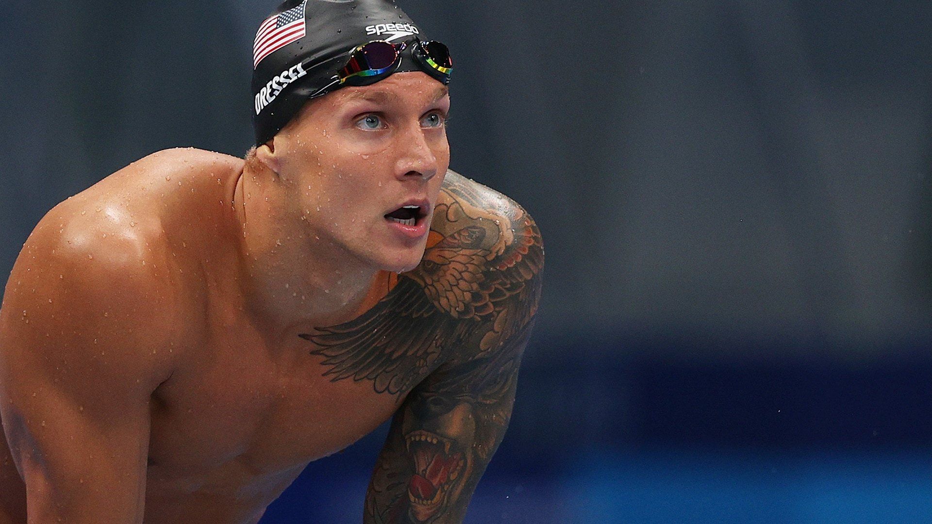 1920x1080 Caeleb Dressel Wallpaper