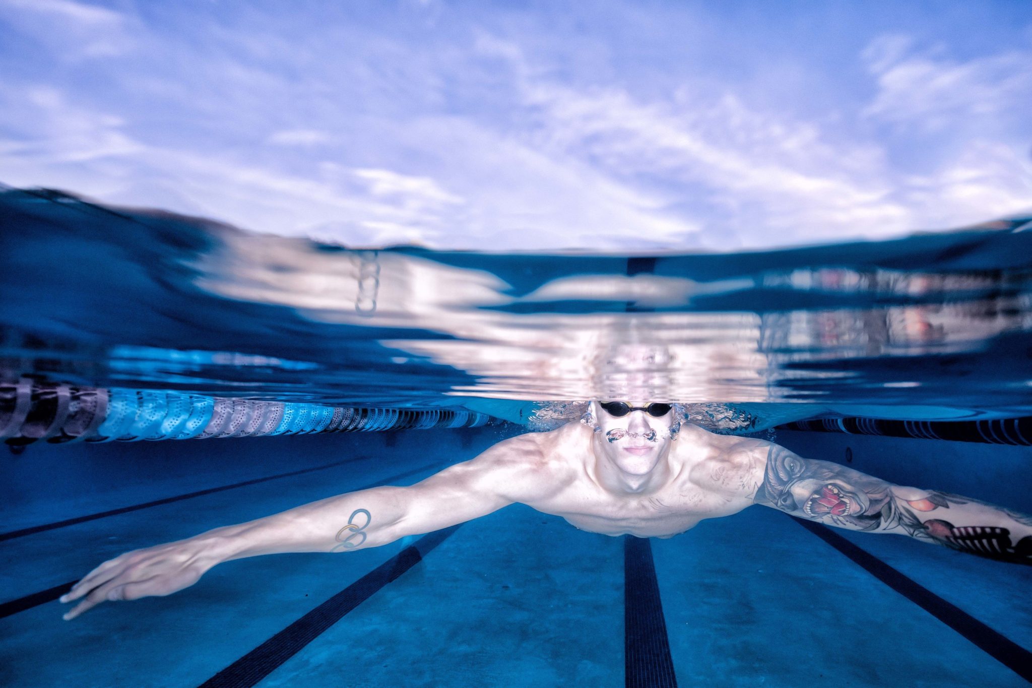 2048x1365 Caeleb Dressel Below the Surface Time in Gainesville