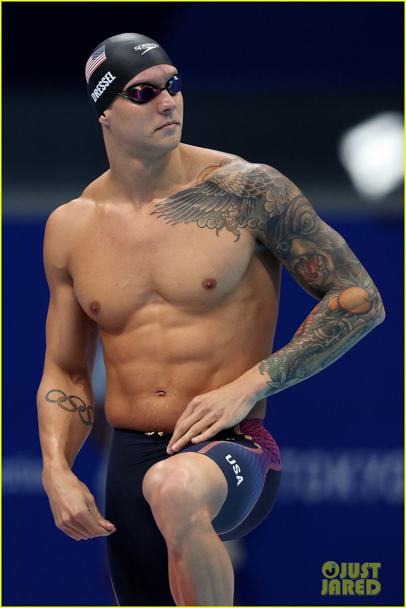 816x1222 Swimmer Caeleb Dressel Wins Second Gold Medal at Tokyo Olympics Out Why He Doesn't Keep the Medals! Jared News and Gossip
