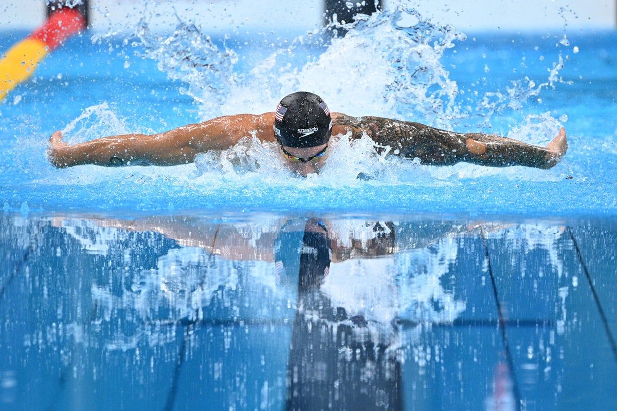 1200x800 Caeleb Dressel is USA's Olympic swim king with an explosive start and a gentle side