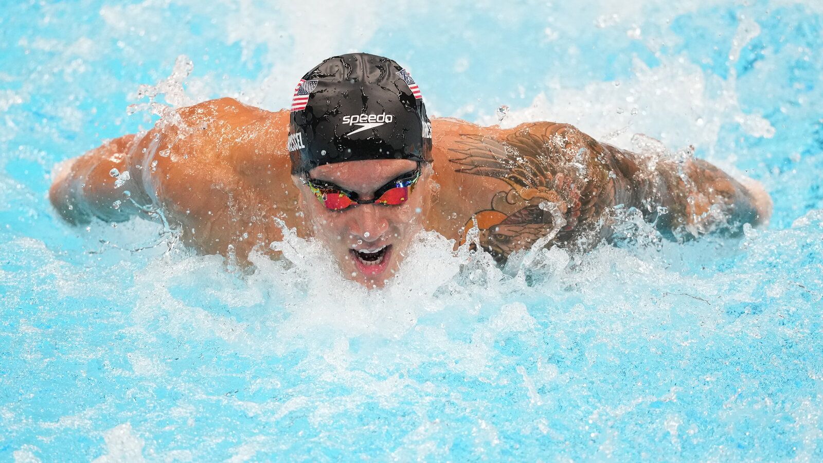 1600x900 Caeleb Dressel Wins The 100 M Butterfly, Third Gold Medal And A World Record
