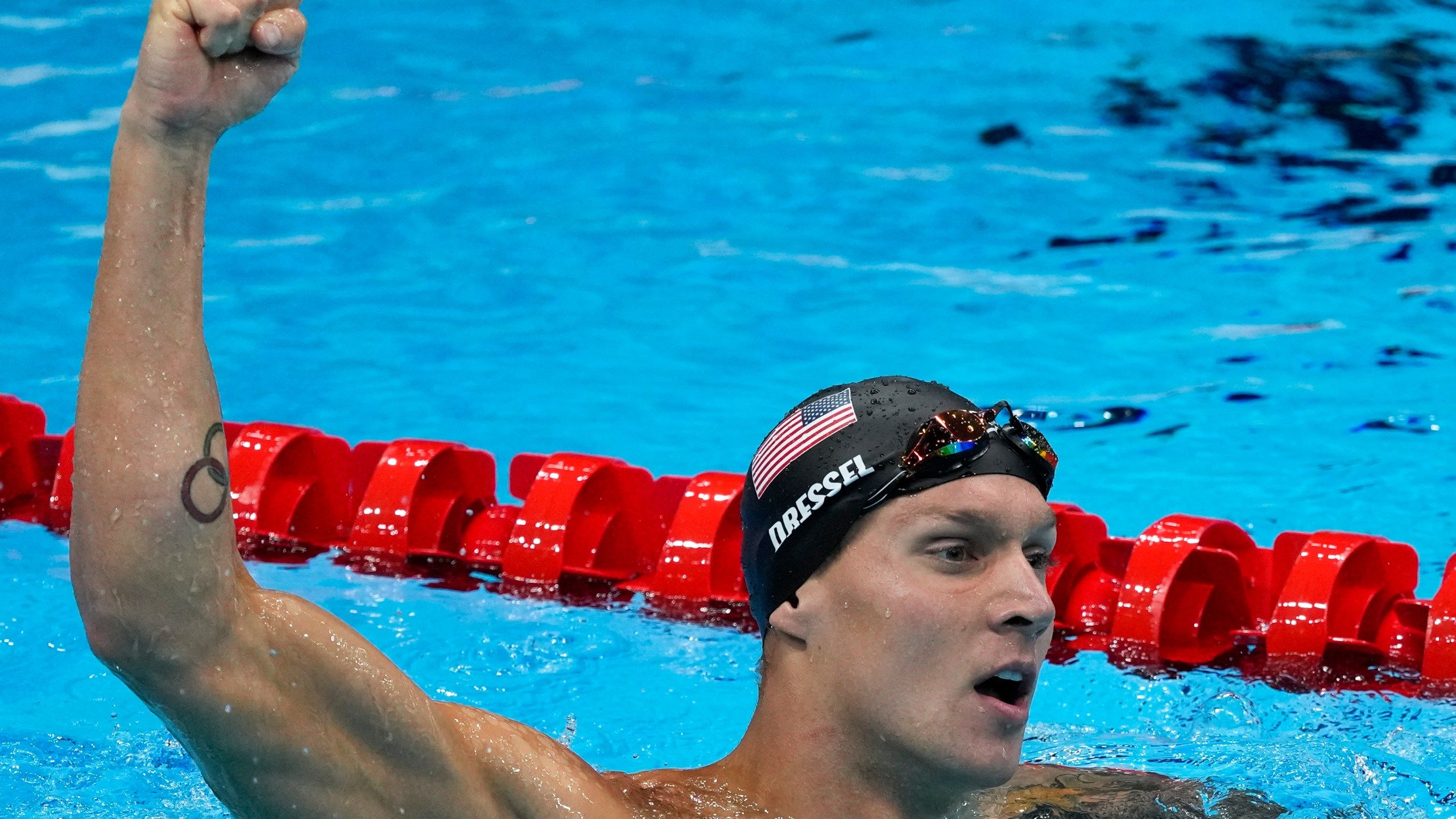 2560x1440 Epic swims: Dressel, McKeon take place among Olympic greats