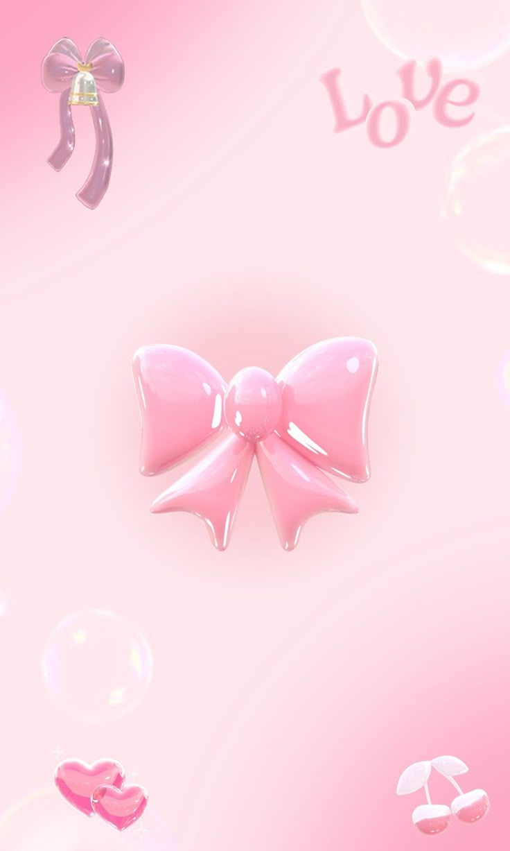 736x1227 Dekorasi Dinding Dengan Pita Pink. Seni Bunga, Logo Bunga, Wallpaper Kupu Kupu