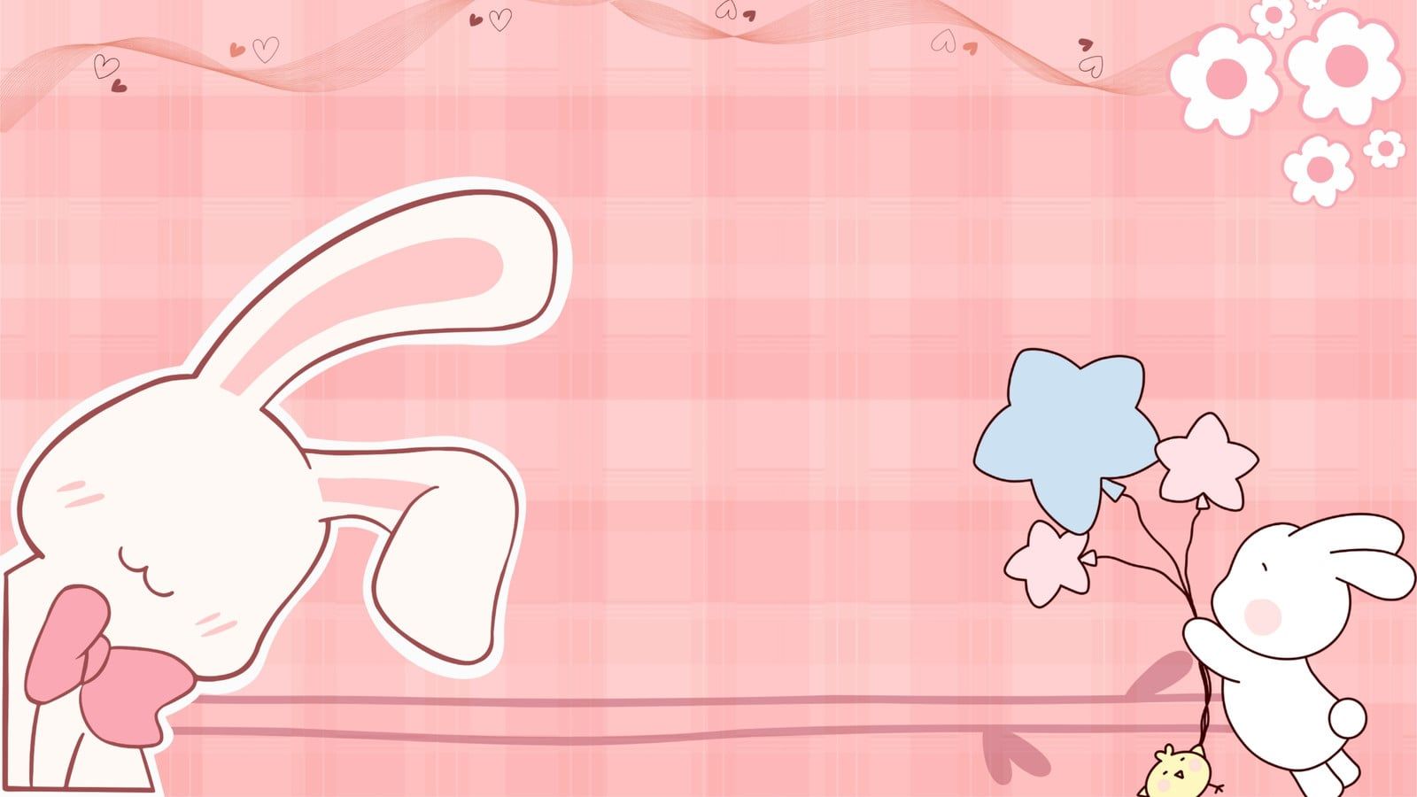 1600x900 Free and customizable cute pink wallpaper templates