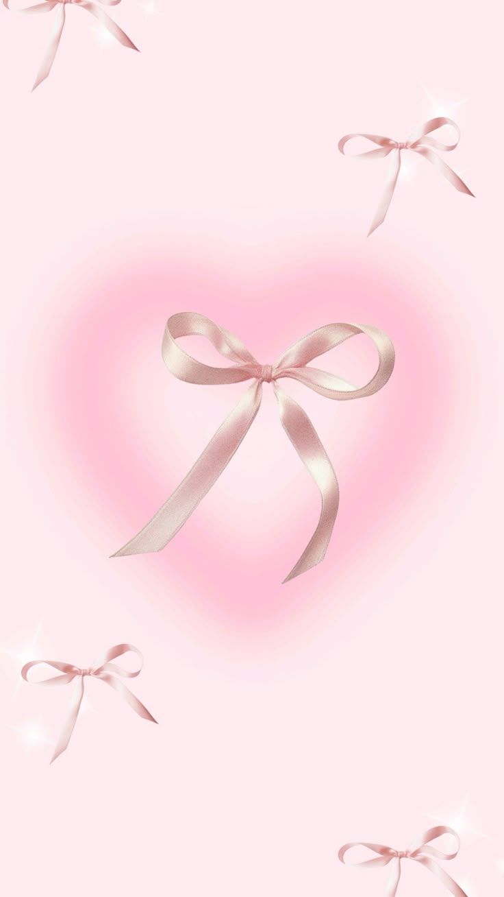 736x1308 Latar belakang pink dengan pita putih dan benda berbentuk hati. Fondo de pantalla iphone boho, Diseños célticos, Fondos de telefono