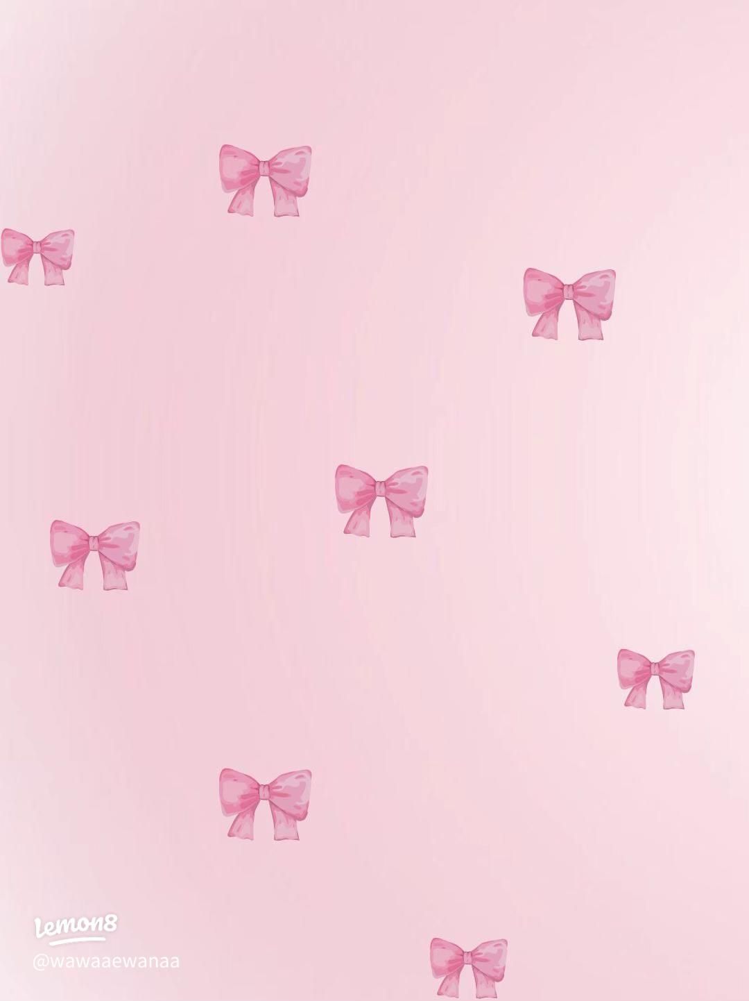 1080x1442 Wallpaper Pita Pink Cute & Aesthetic untuk Latar Belakang Phone