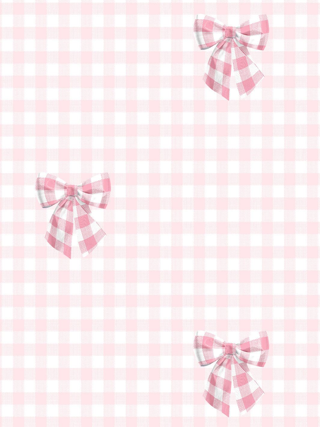1065x1420 'Barbie™ Gingham Bow' Wallpaper by Barbie™ on Piggy Bank