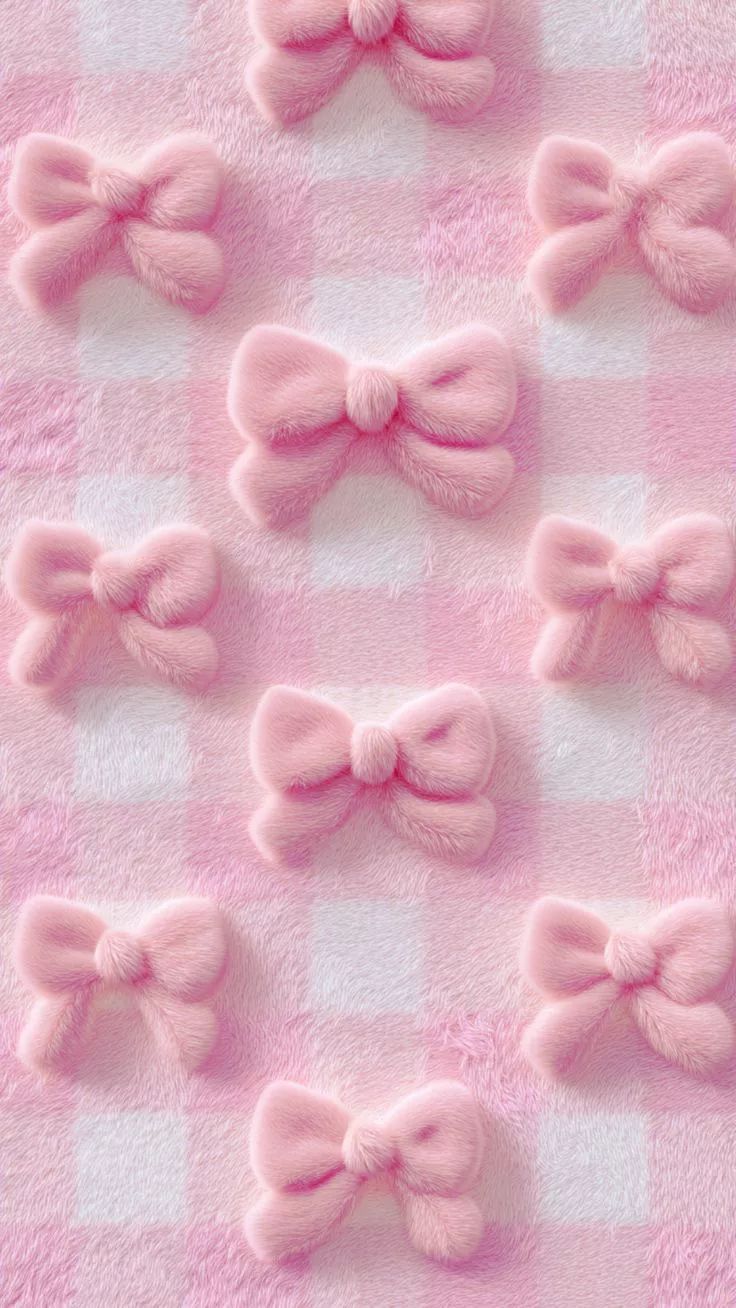 736x1308 Pink bow aesthetic wallpaper. Cute bow wallpaper, Bow pink background, Wallpaper pita pink cute