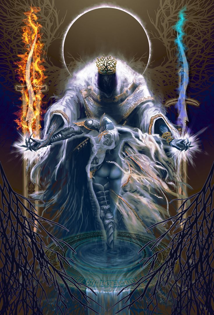 735x1081 Art of Dark Souls of the Boreal Valley