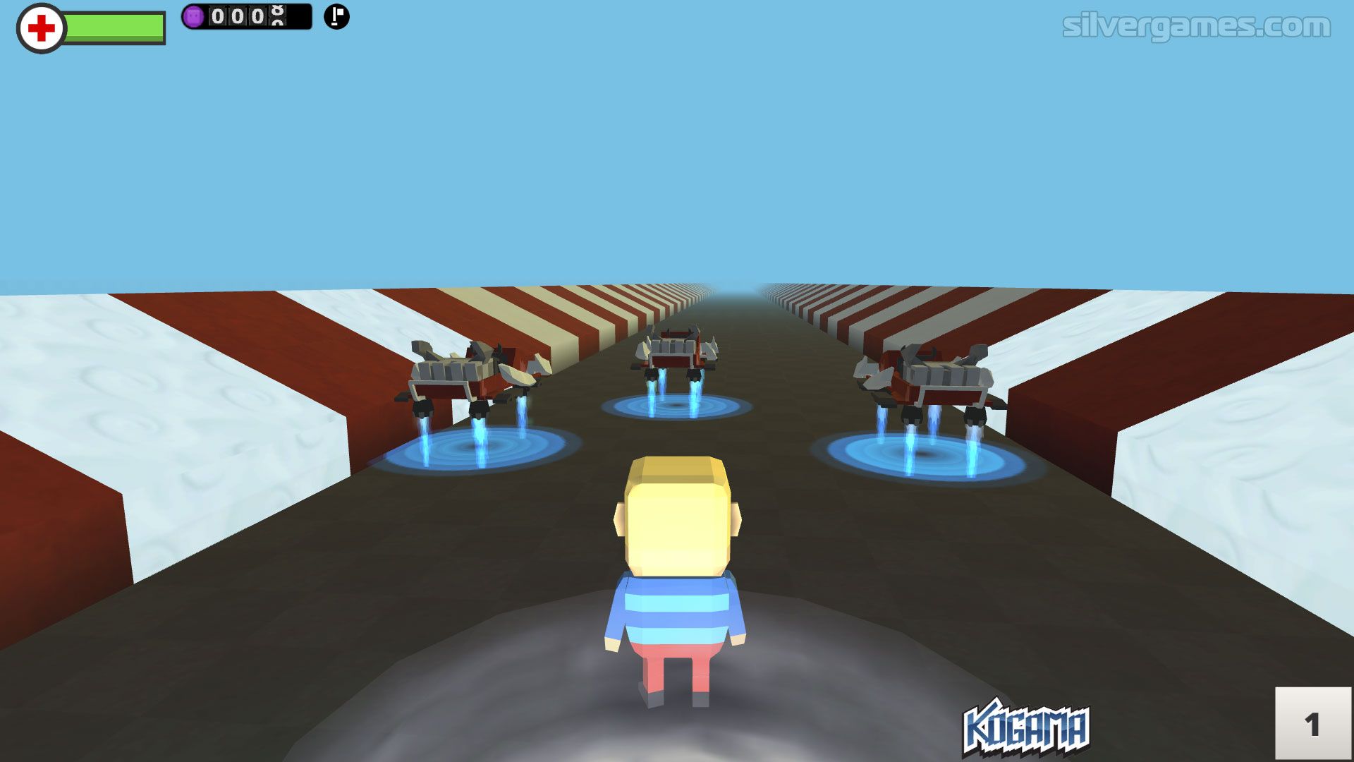 1920x1080 KoGaMa: Parkour Online on SilverGames