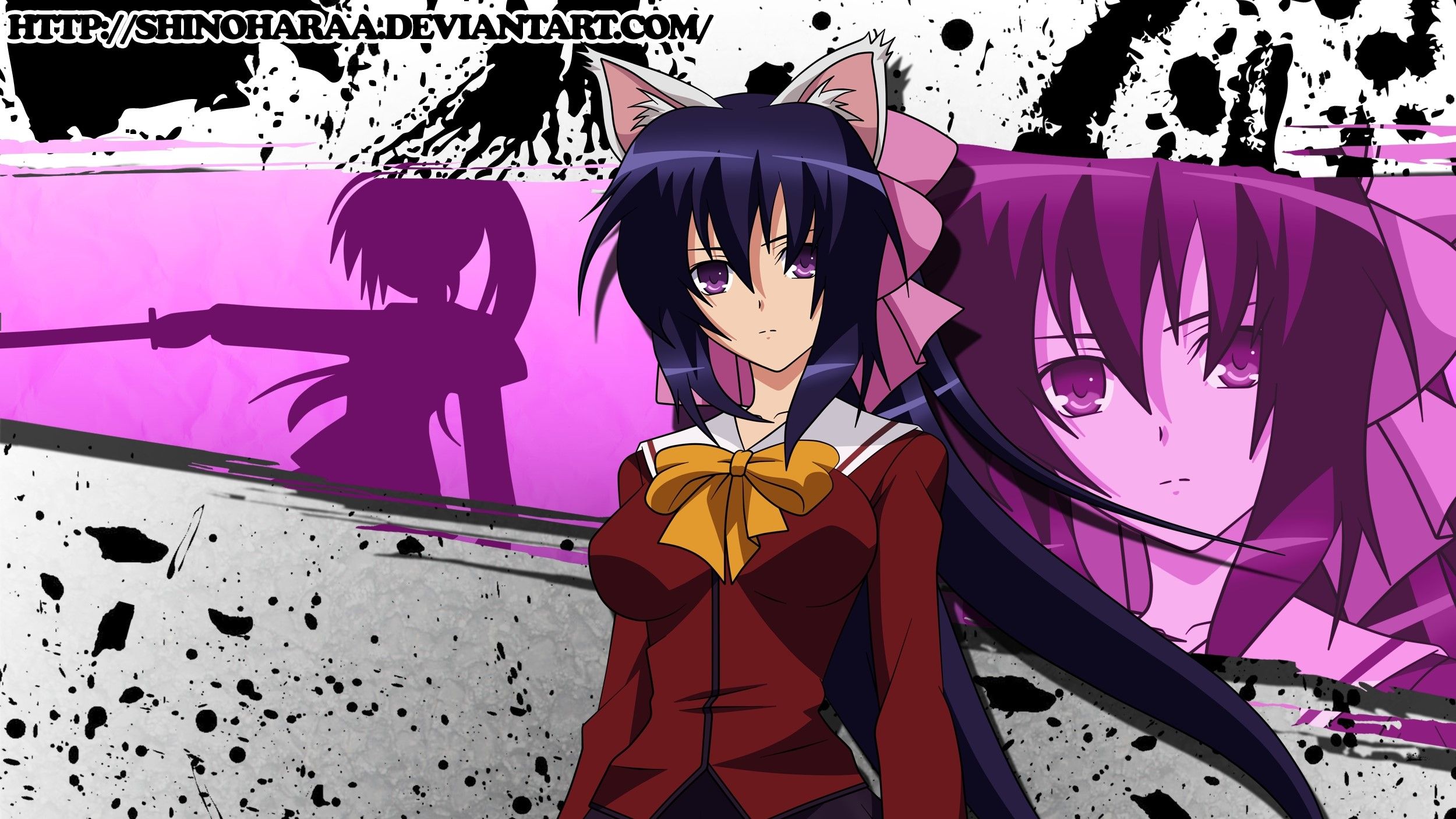 2500x1406 Download Himari Noihara Anime Omamori Himari HD Wallpaper