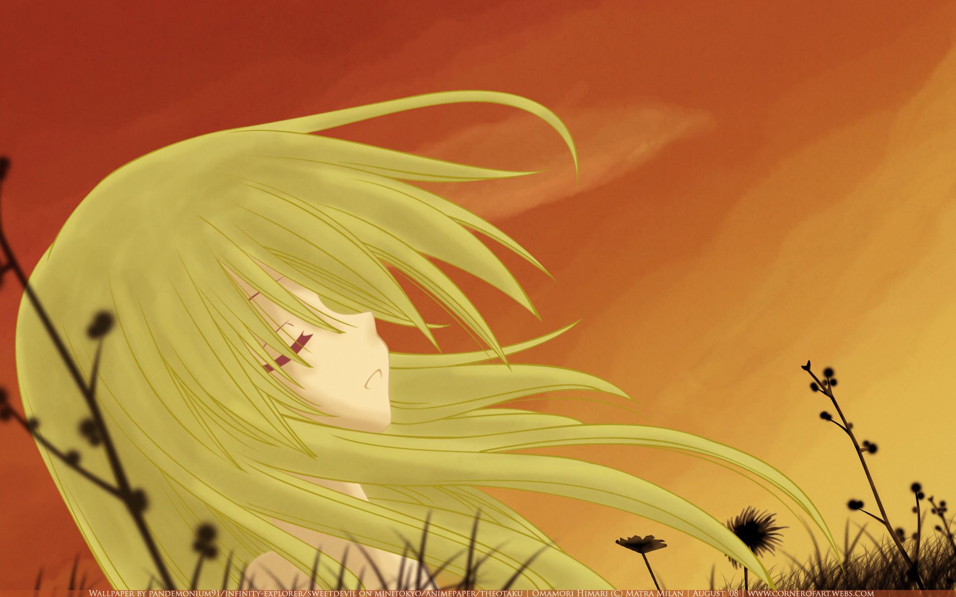 1920x1200 Omamori Himari Anime Image Board