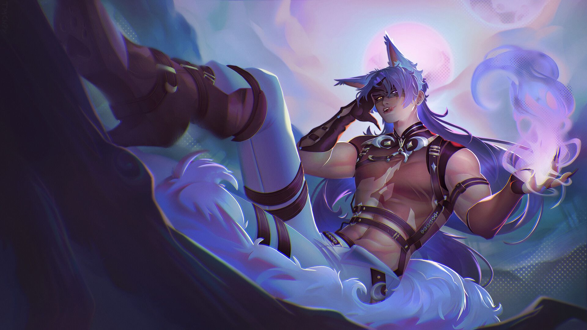1920x1080 ✦Astral Duo. Lakeside Spark Kuya [Nu:Carnival FanArt]✦