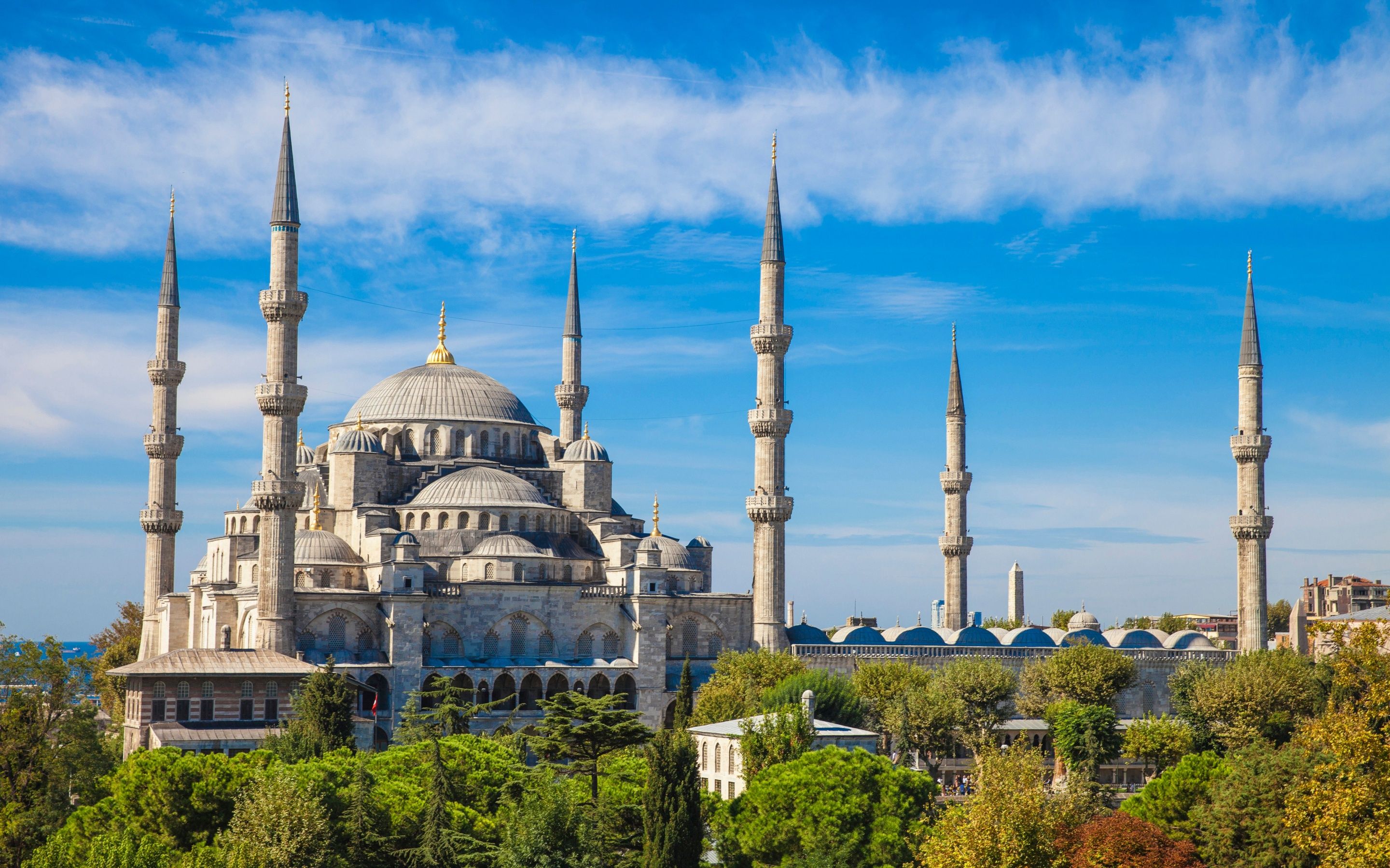 2880x1800 Blue Mosque Wallpaper 4K, Istanbul, Turkey