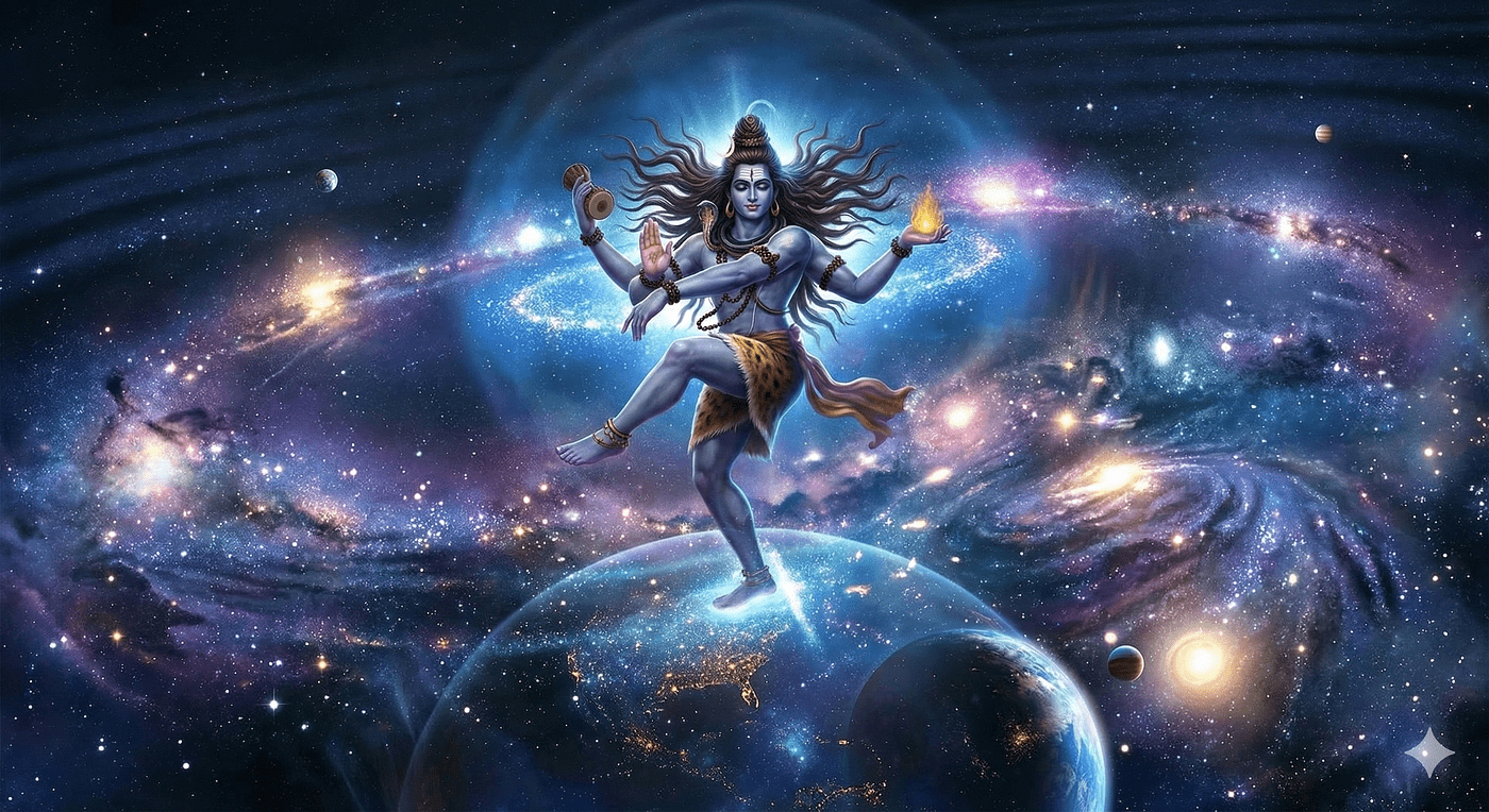1400x764 The Singularity of Stillness: Decoding the 2026 Maha Shivratris of Cosmic Governance and Particle Dynamics.
