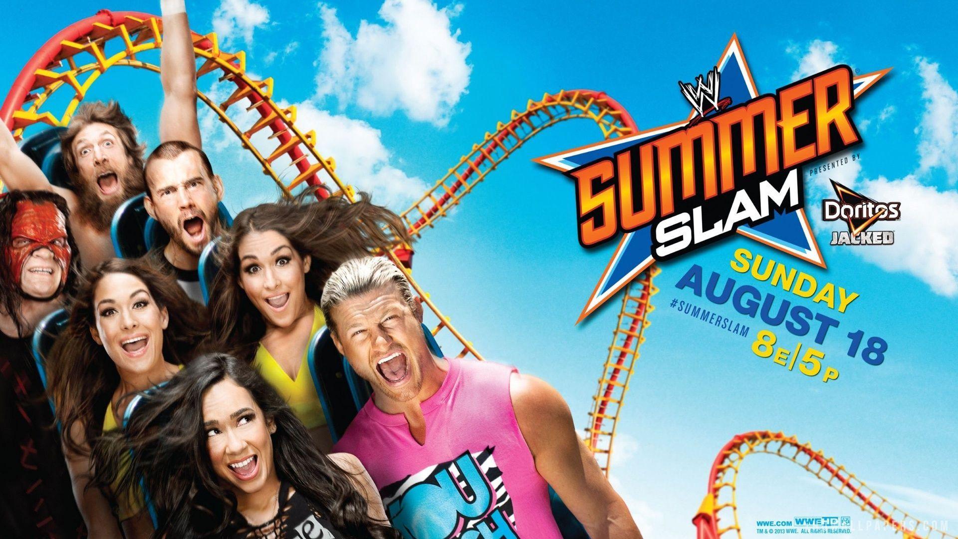 1920x1080 WWE Summerslam Logo Wallpaper