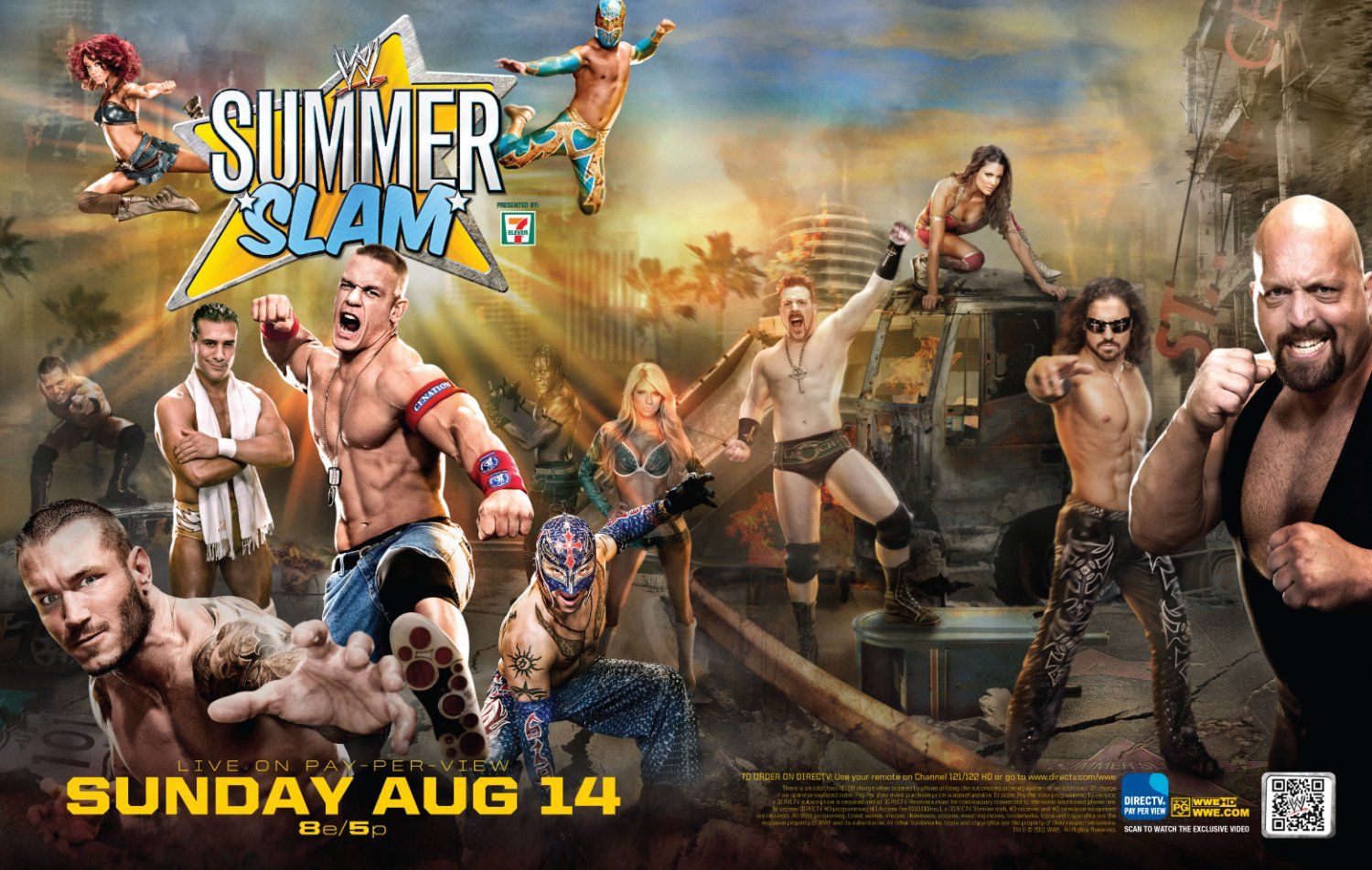 1500x952 WWE Summerslam ( of 10): Extra Large TV Poster Image
