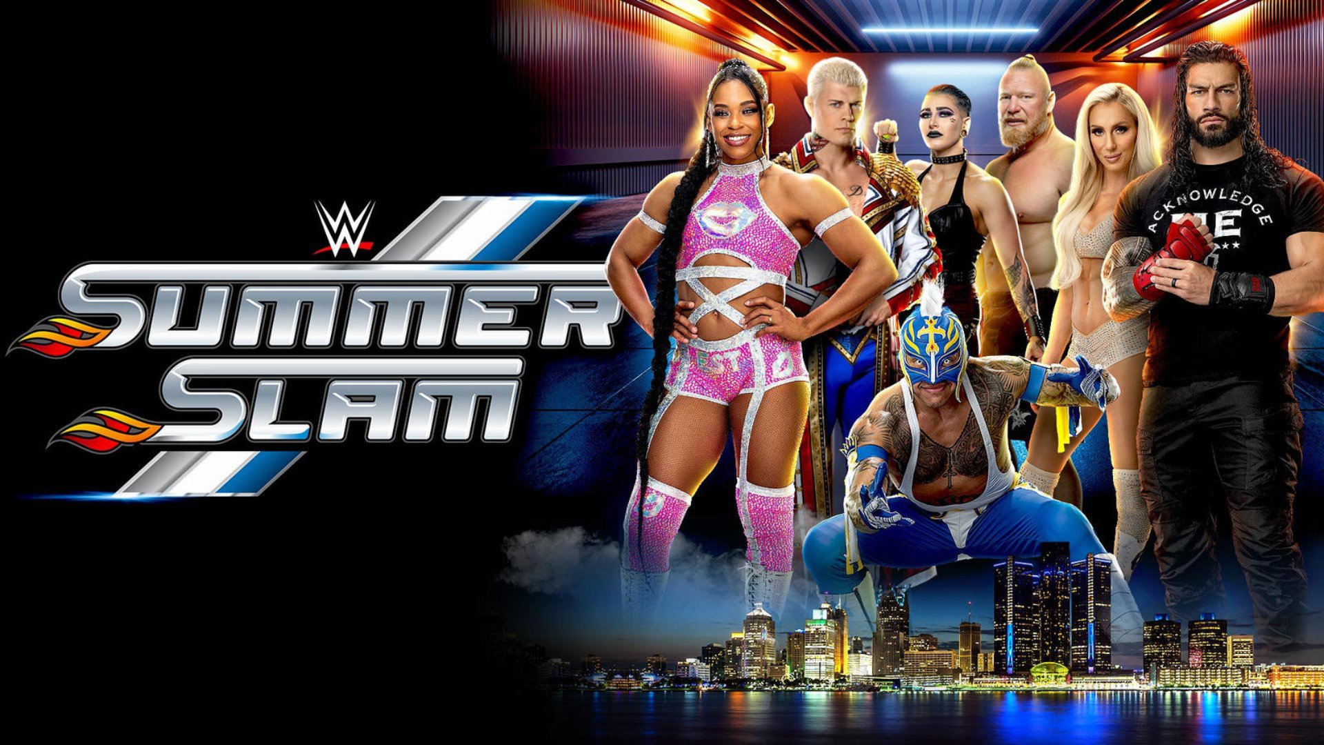 1920x1080 WWE SummerSlam In Detroit Quick Results (08 05 2023)