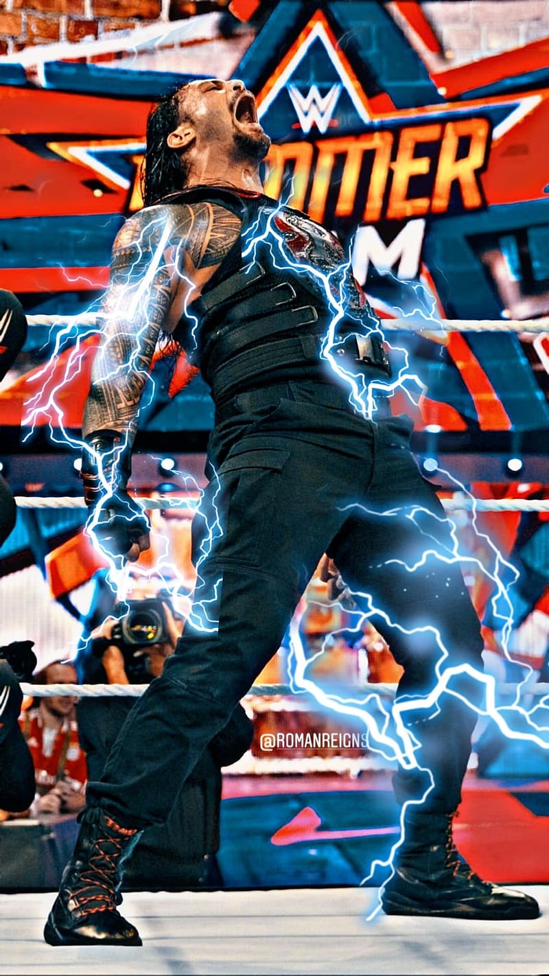 800x1422 Roman Reigns, summer slam, wwe, HD phone wallpaper