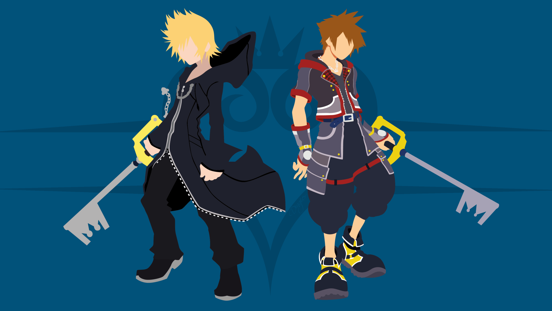 1920x1083 Sora & Roxas