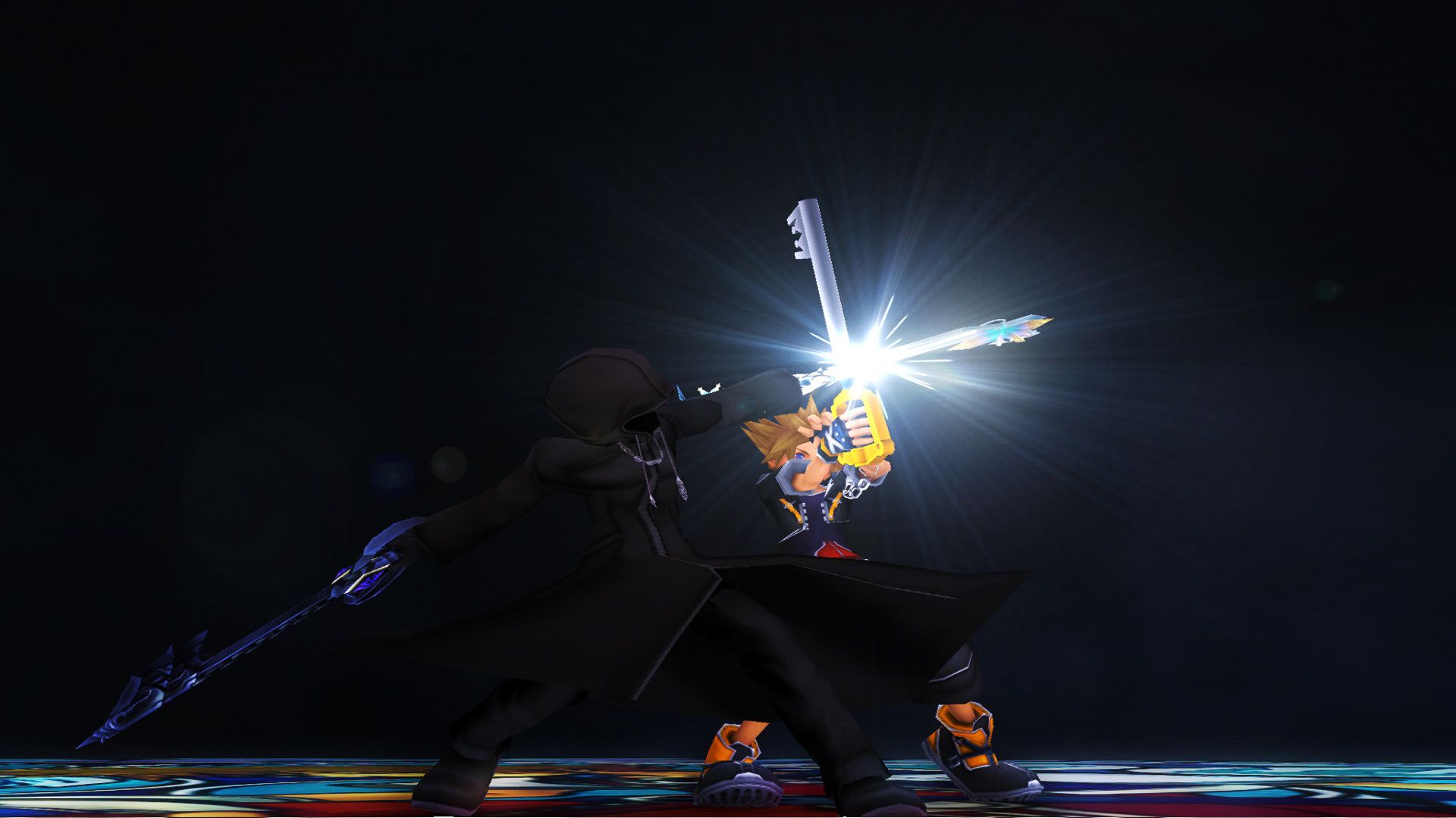 1920x1080 Dual Screen Kingdom Hearts Wallpaper