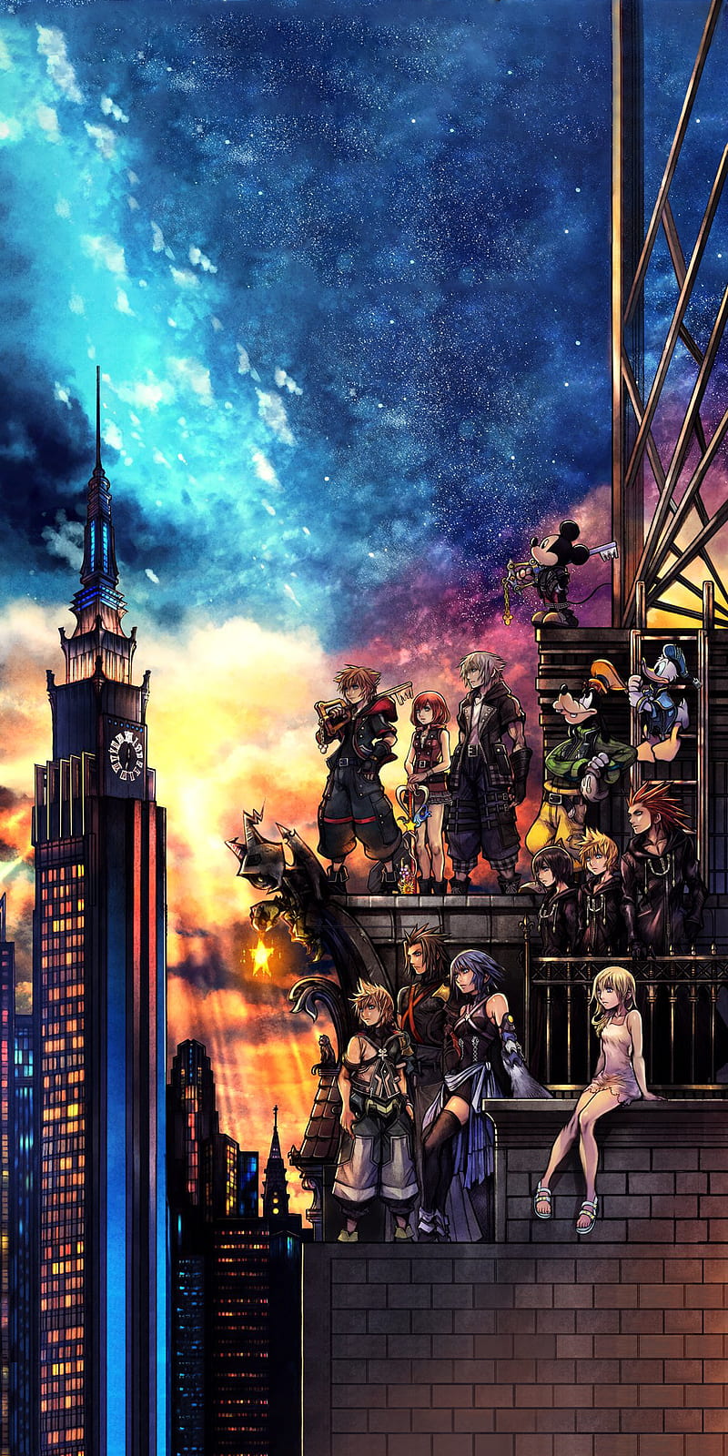 800x1600 Kingdom Hearts kingdom hearts, HD phone wallpaper