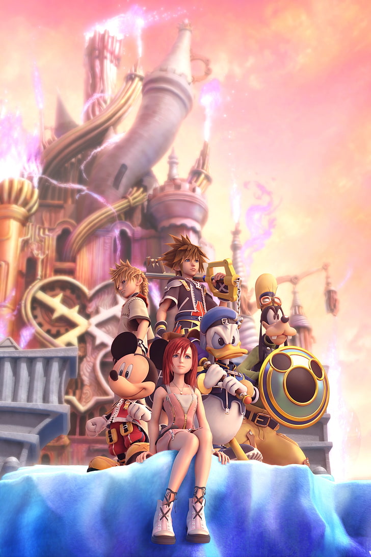 728x1092 HD wallpaper: kingdom hearts 2000x3000 Video Games Kingdom Hearts HD Art