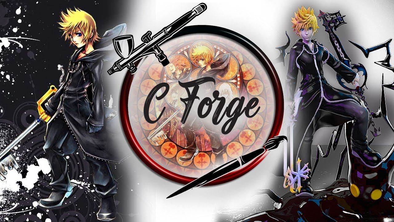 1280x720 Watch me paint a Roxas 3D printed figure from Kingdom Hearts