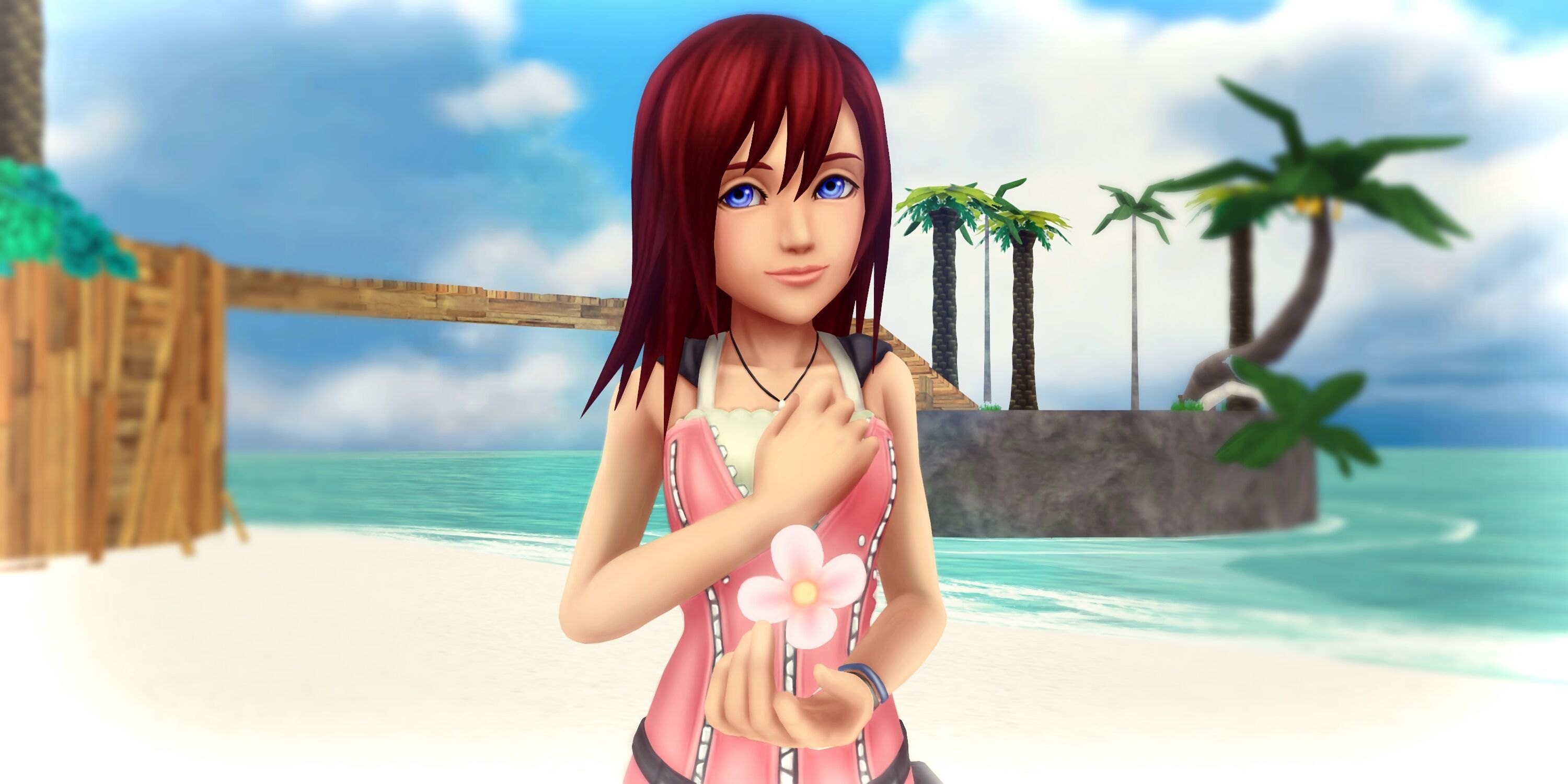 3000x1500 Kairi (Kingdom Hearts) Wallpaper