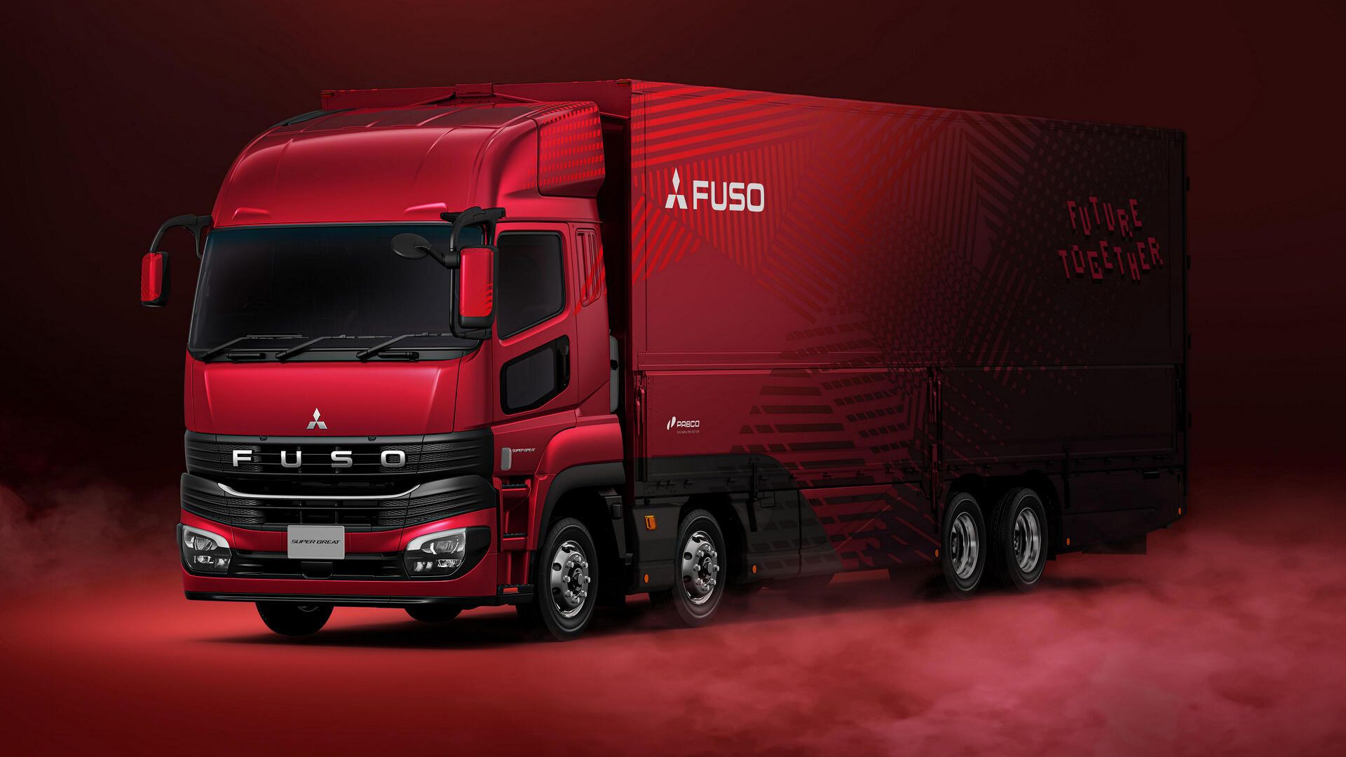 1920x1080 Mitsubishi Fuso Super Great Truck · 1920x1080 Full HD free photo from skywolfx and wallpaper