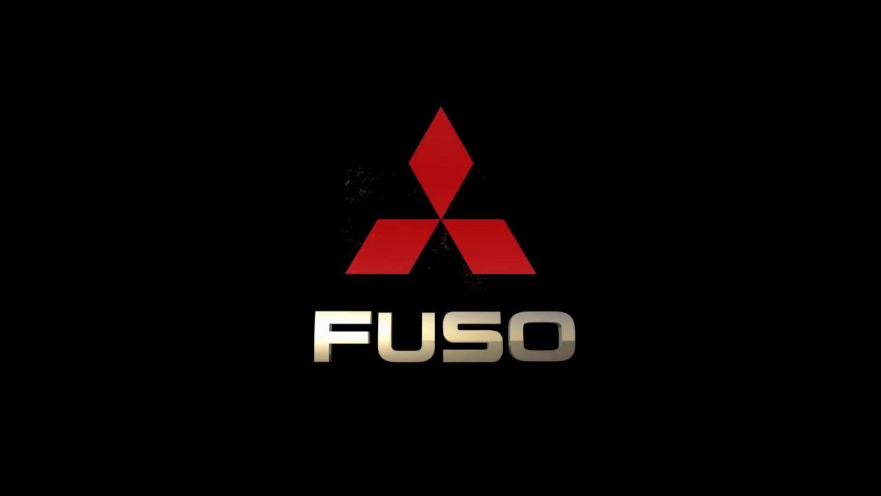 1280x720 Mitsubishi Fuso 3D logo animation