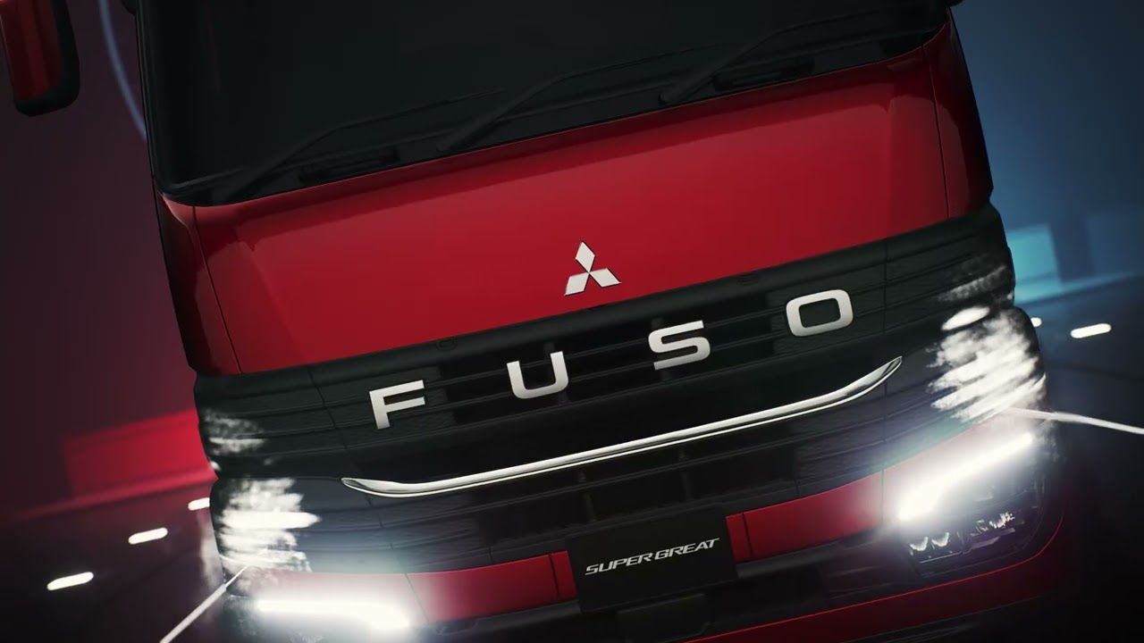 1280x720 FUSO. New Super Great. design promotion video