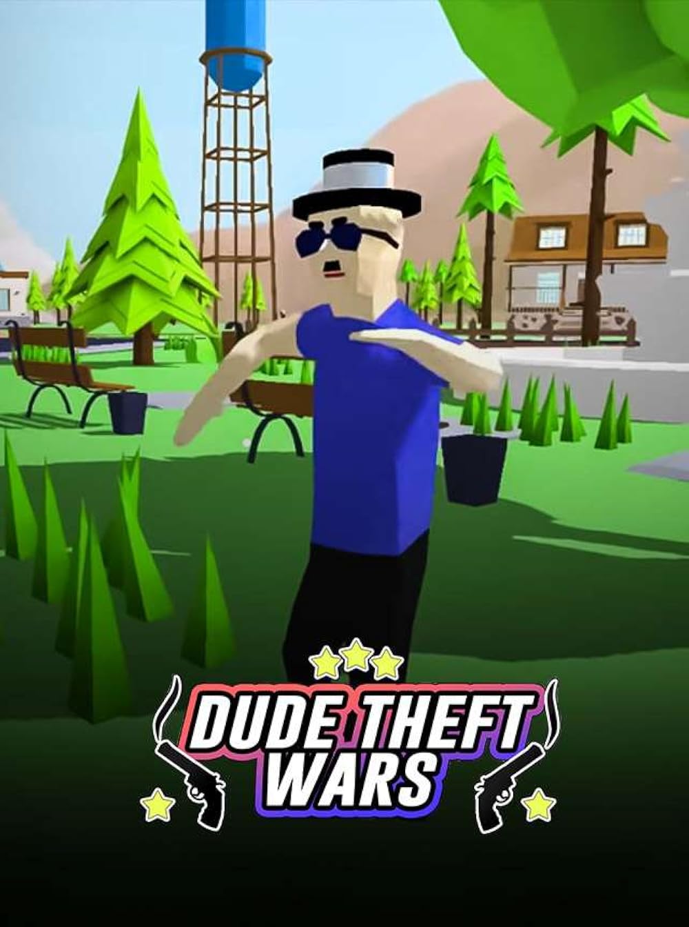 1000x1344 Dude Theft Wars (Video Game 2018)
