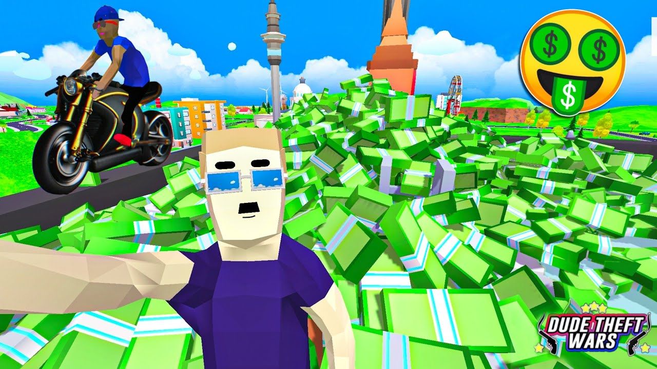 1280x720 richie all $000 secret money places in dude theft wars