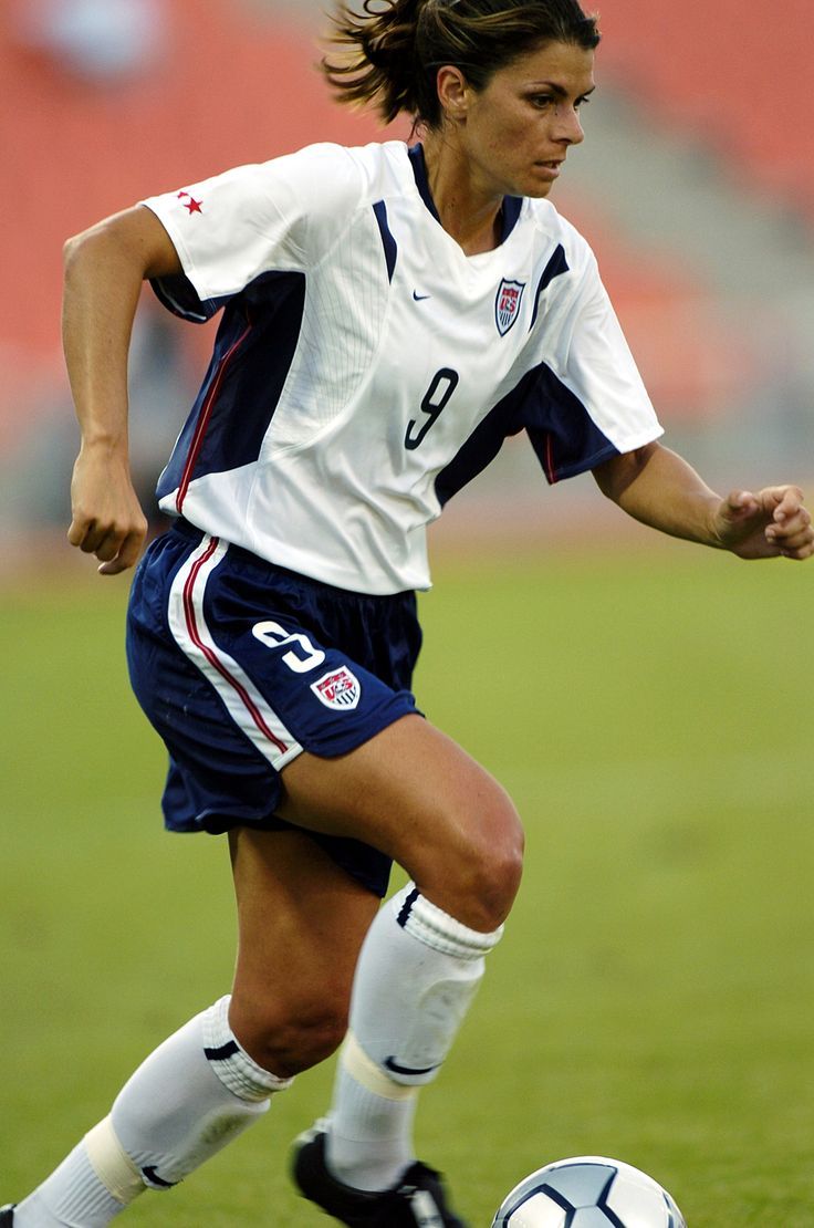 736x1110 It is more difficult to stay on top than to get there. - Mia Hamm