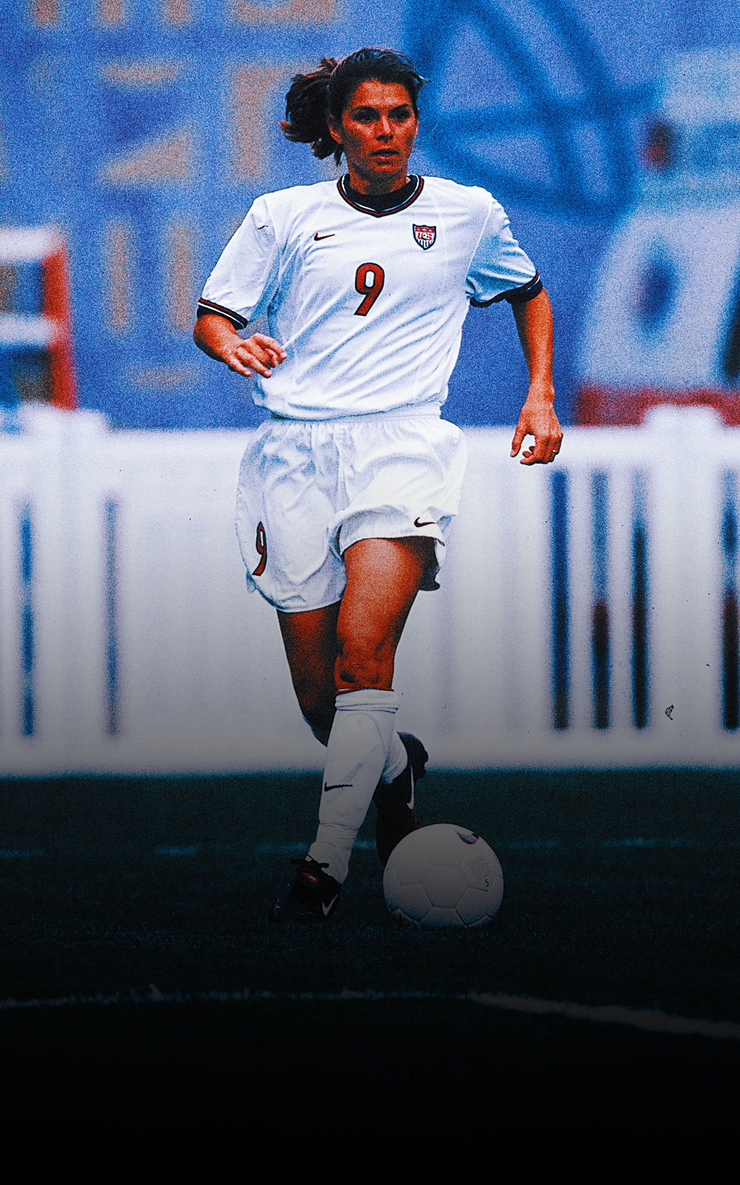 1500x2400 Mia Hamm plays goalie: World Cup Moment No. 47