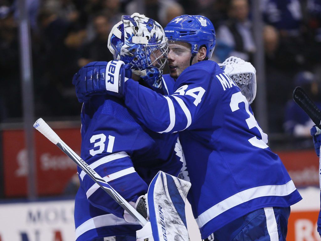 1024x768 When Auston Met Freddy: Matthews And Andersen Are BFFs With The Maple Leafs And Now All Stars In St. Louis
