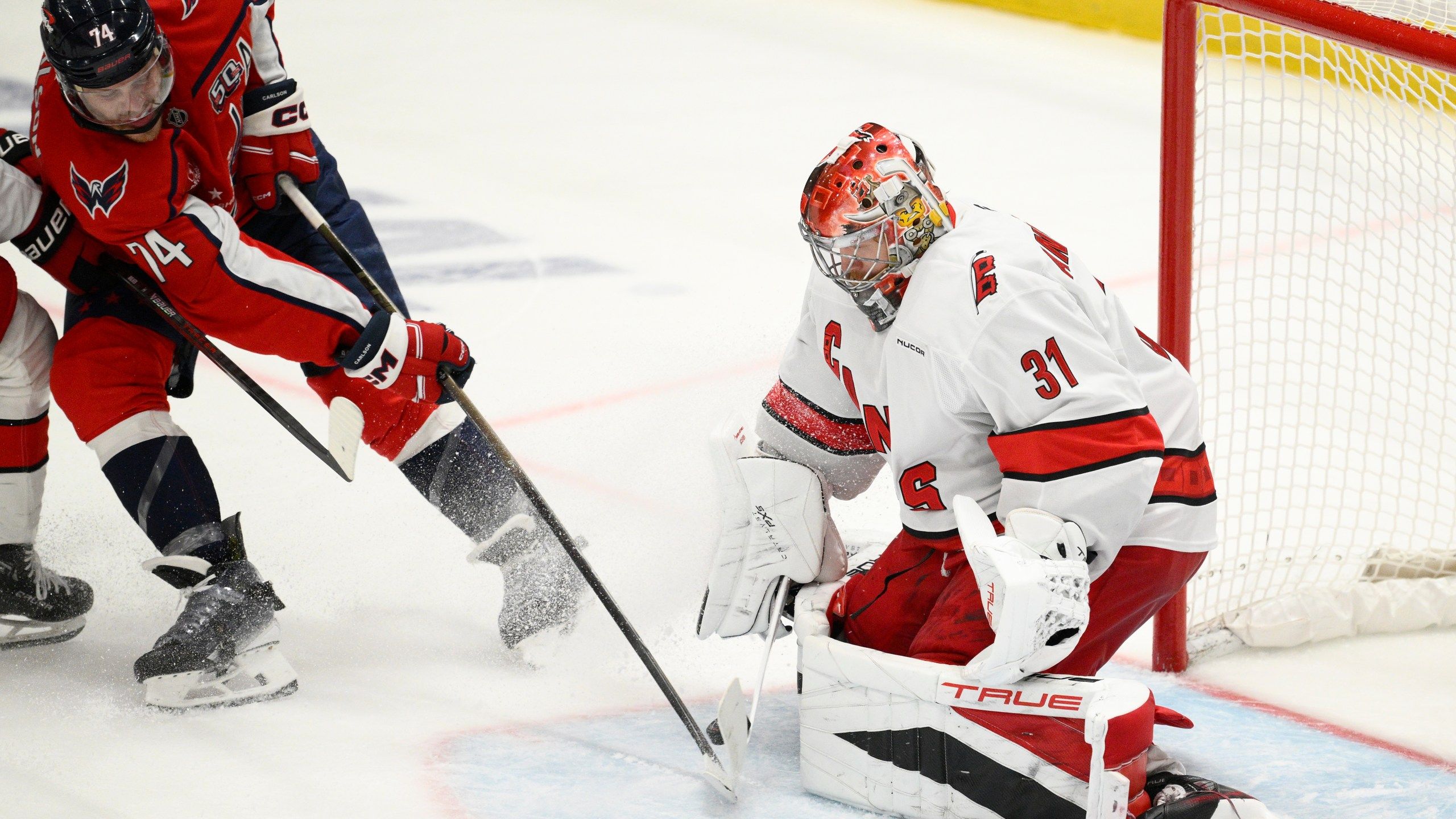 2560x1440 Hurricanes go back to Frederik Andersen in net for Game 4 of East finals against Panthers