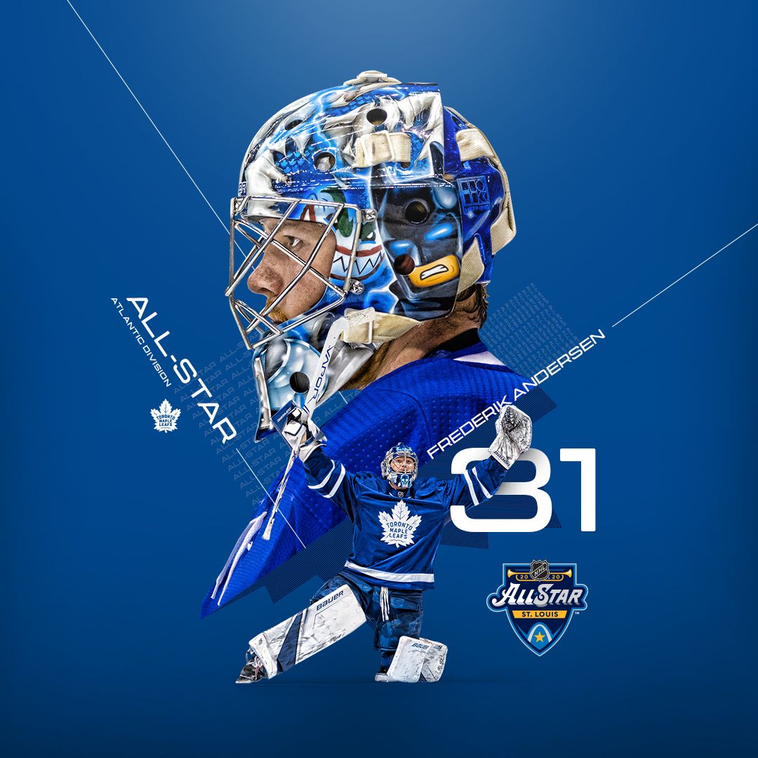 1080x1080 Auston Matthews And Frederik Andersen Are Atlantic Division All Stars! It Will Be Fourth Consecutive #NHLAllStar Appearance And The First For Congratulations Auston And Freddie! #LeafsForever