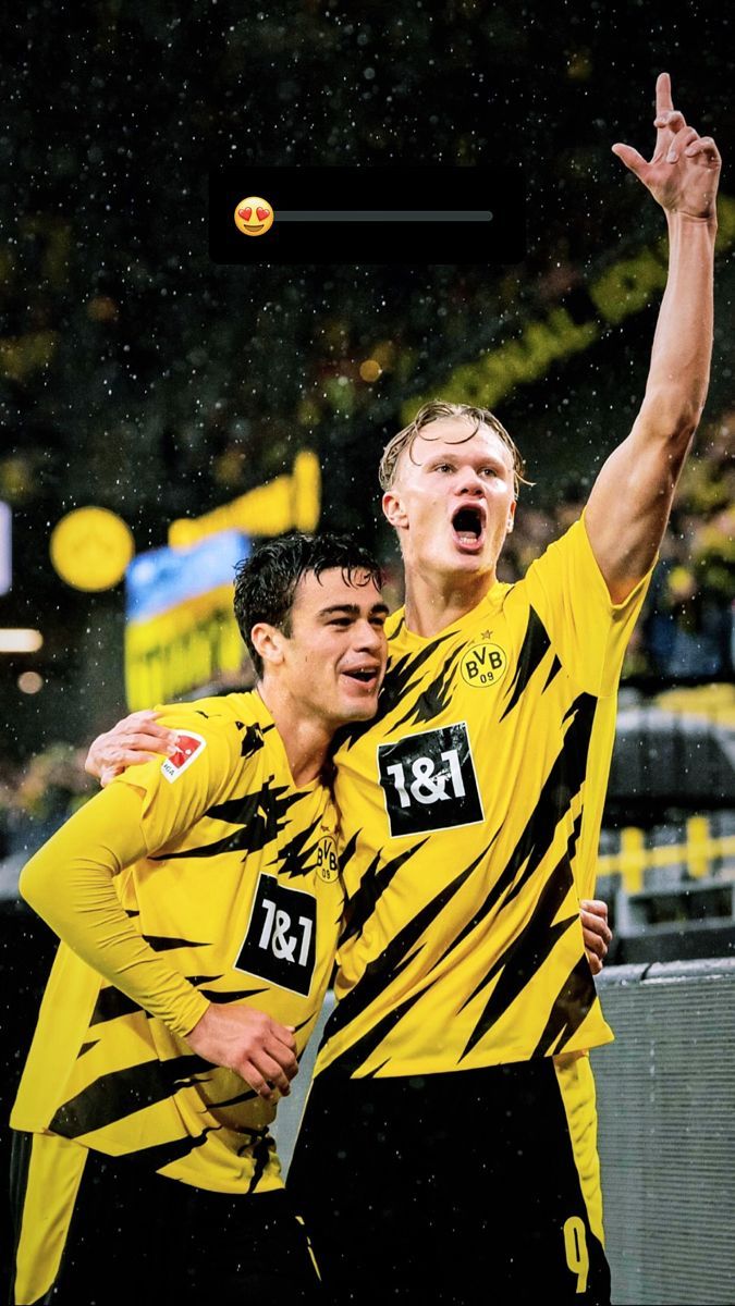 675x1200 BVB ERLING HAALAND GIO REYNA. Haaland song, Erling haaland wallpaper, Soccer